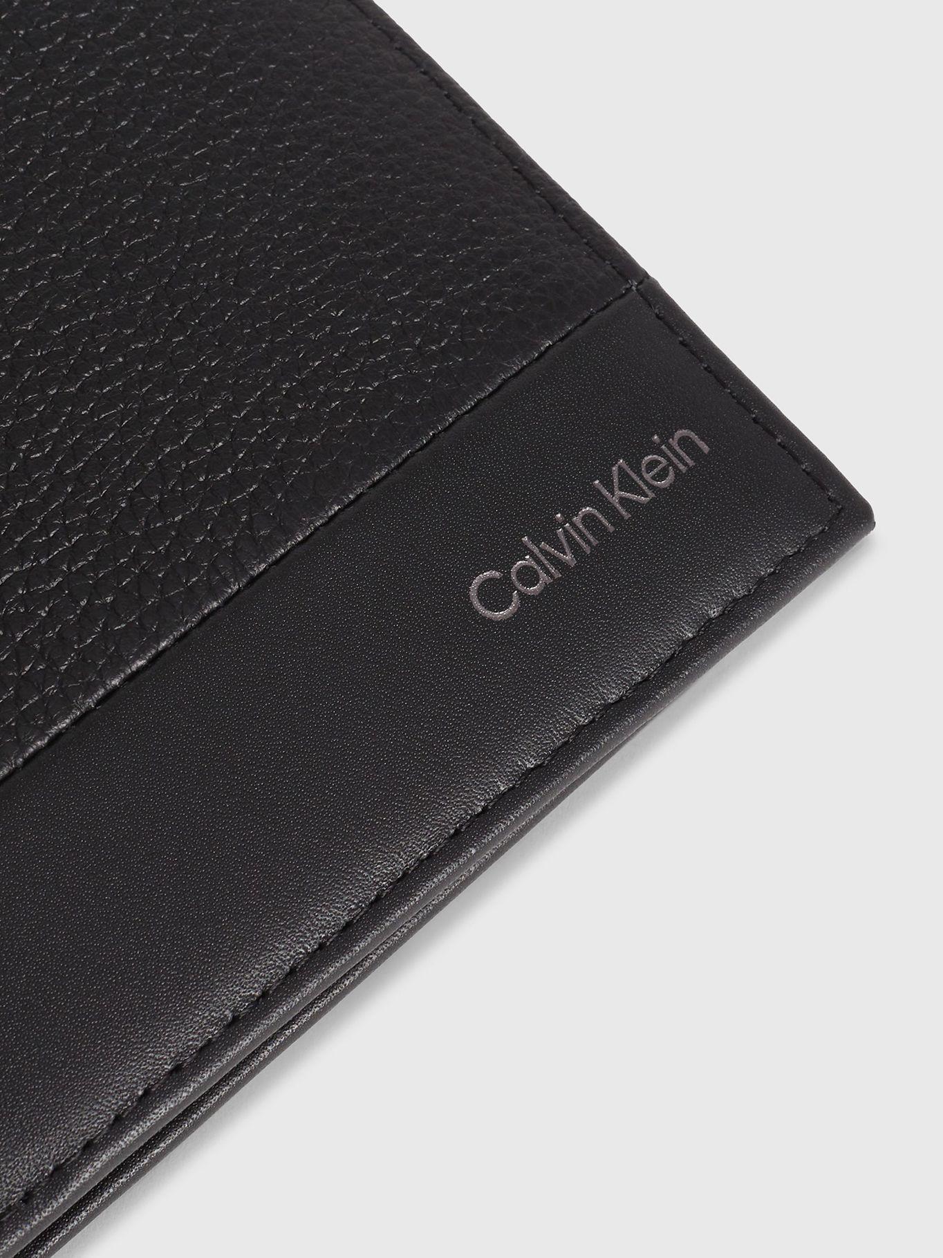 Billetera Mix Bifold 5Cc W/Coin Negro Calvin Klein-3