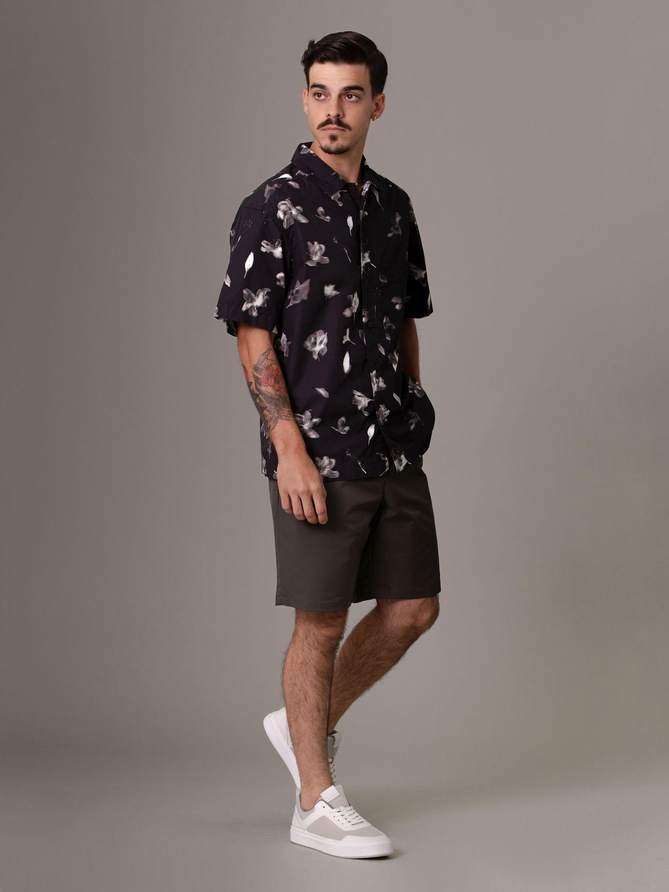 Camisa Relaxed AOP Multicolor Calvin Klein-1