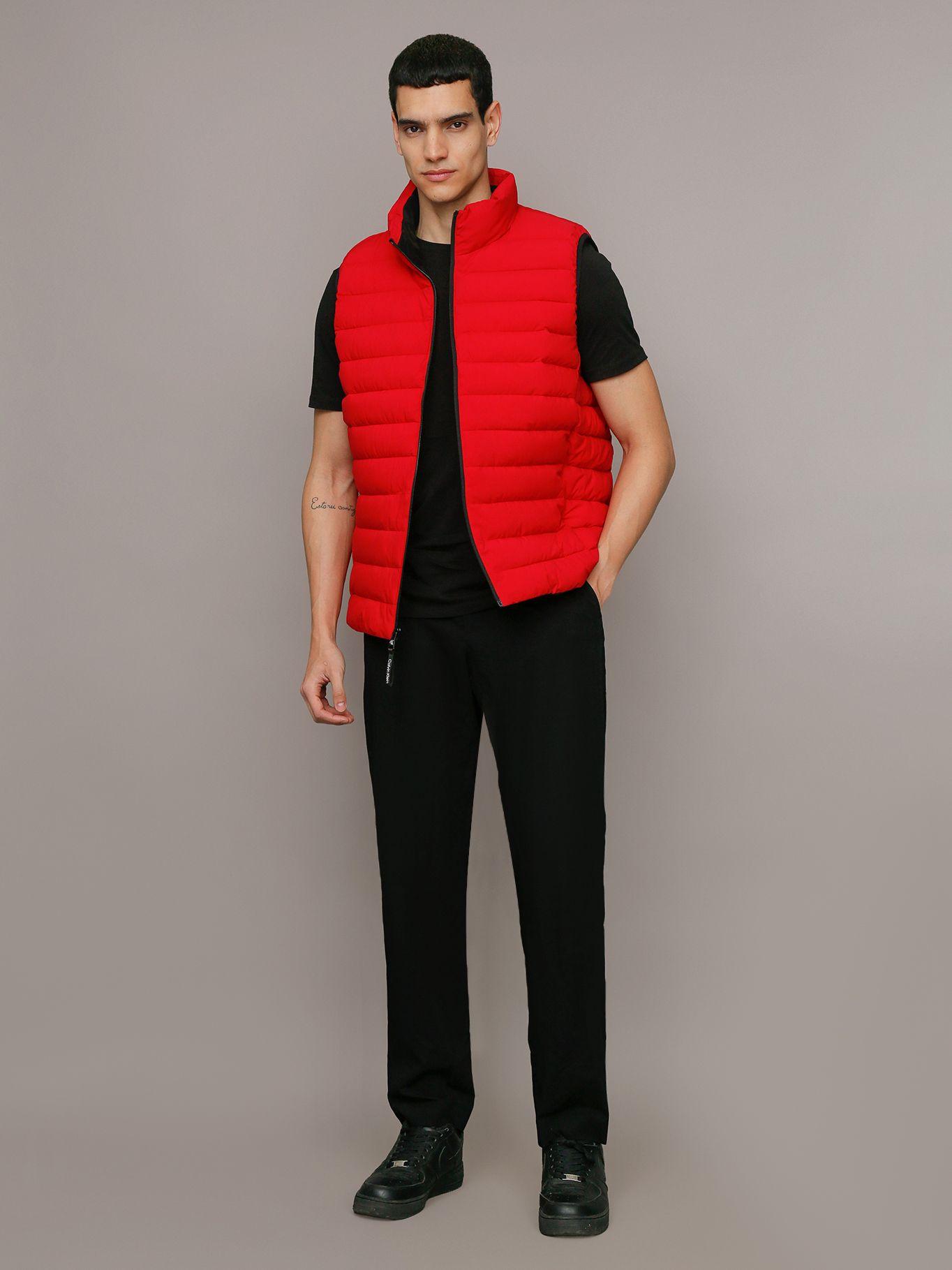 Chaqueta Vest Ligera Rojo Calvin Klein-1