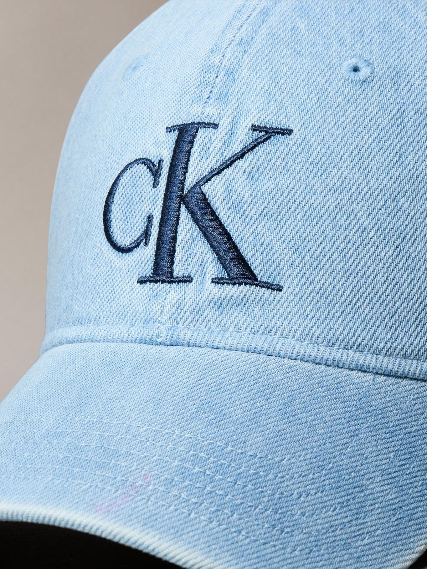Jockey Denim Monograma Bordado Celeste Calvin Klein-5