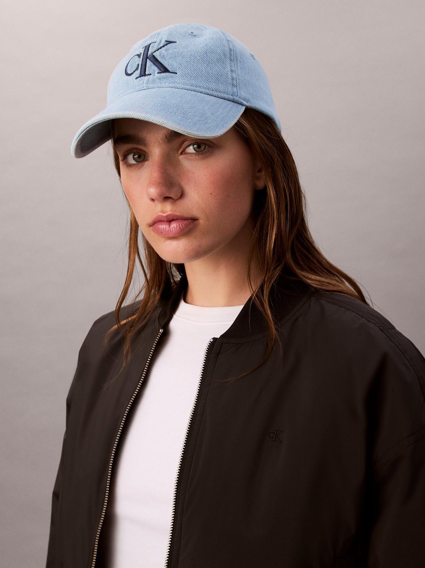 Jockey Denim Monograma Bordado Celeste Calvin Klein-7
