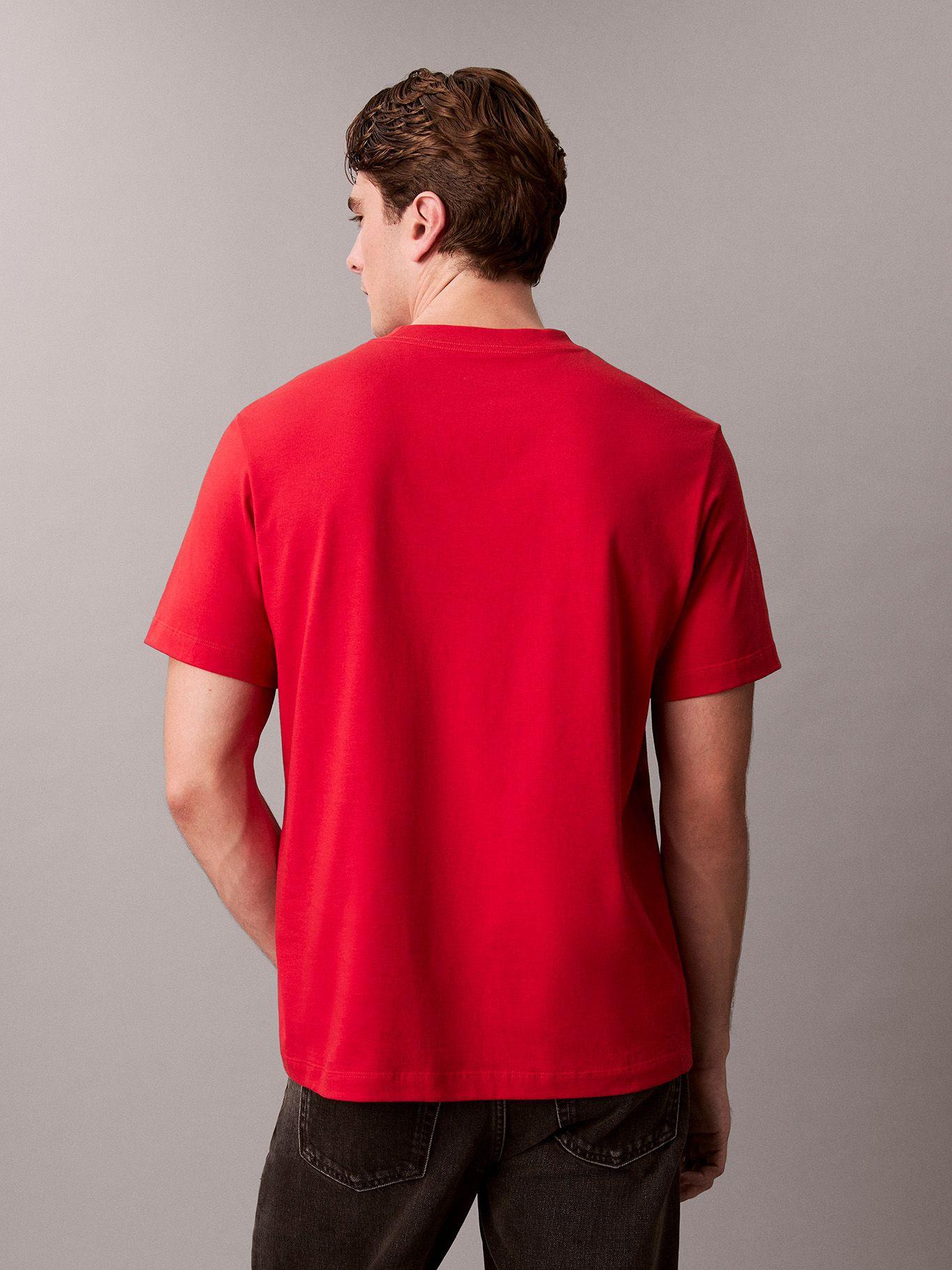 Polera Cacin Matchbox Graphic Rojo Calvin Klein-2