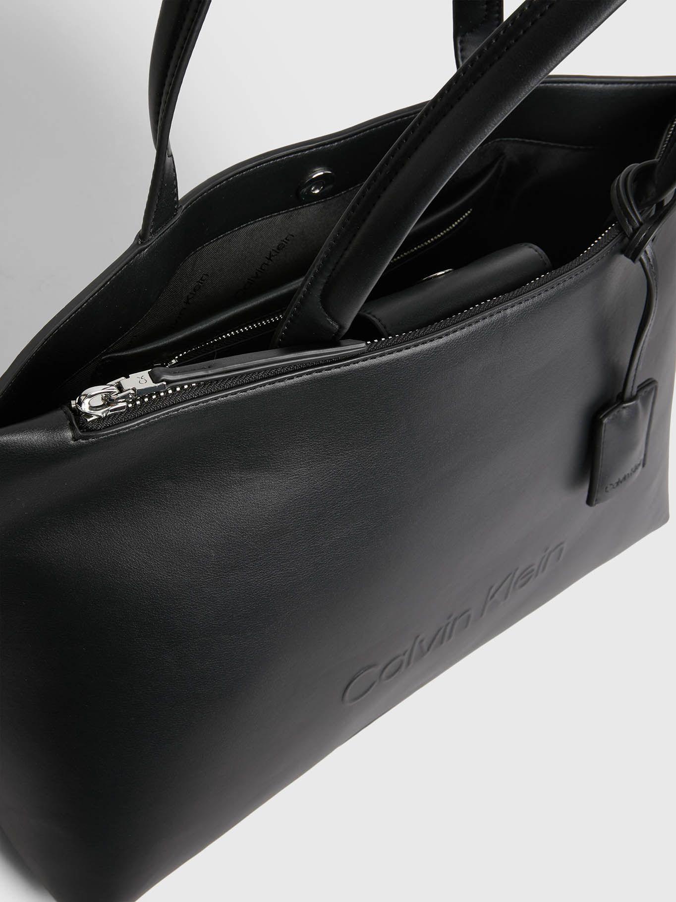 Bolso tote reciclado Negro Calvin Klein K60K610722-BAX-4