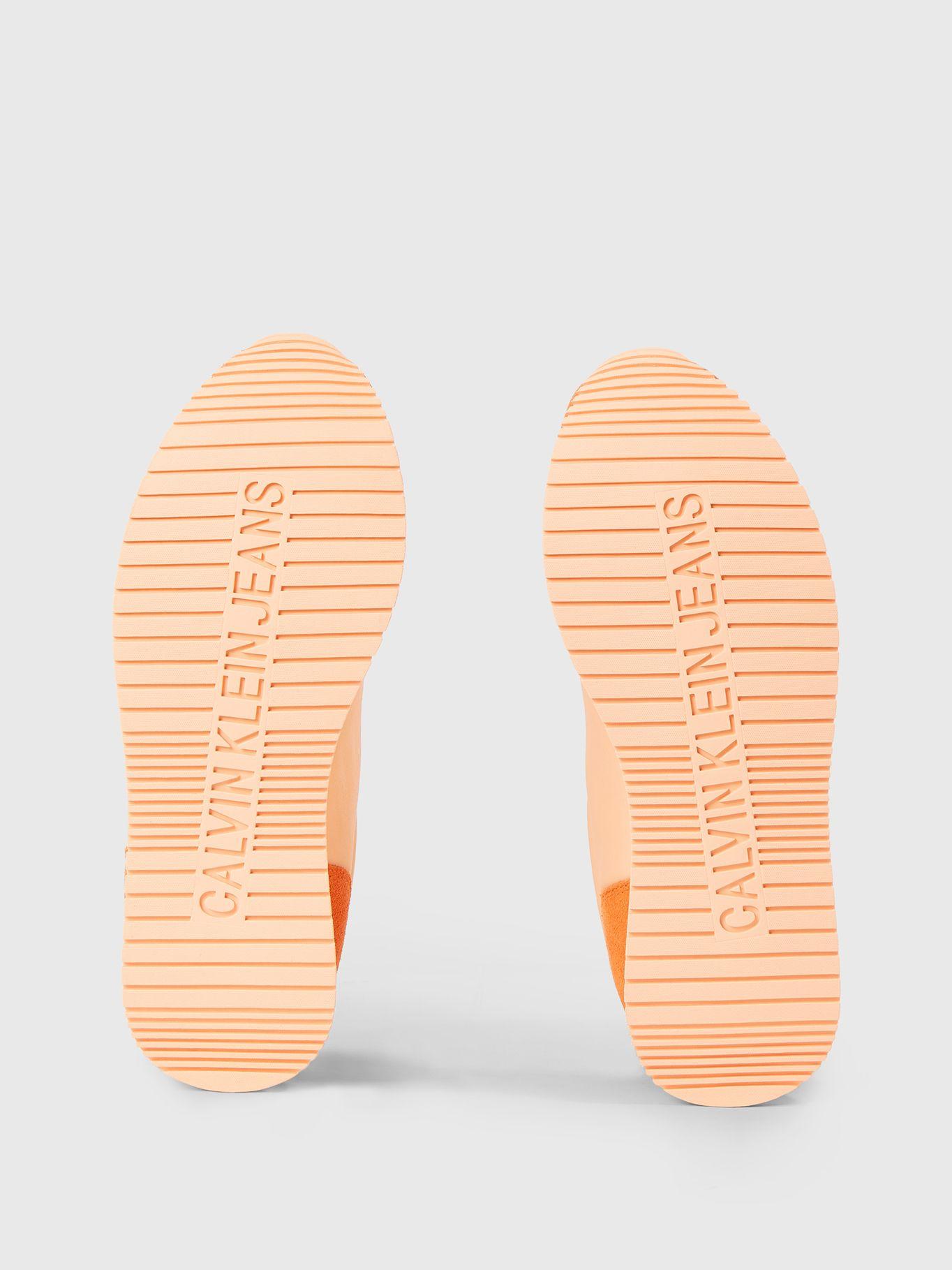Zapatilla Retro Runner Naranjo Calvin Klein-3