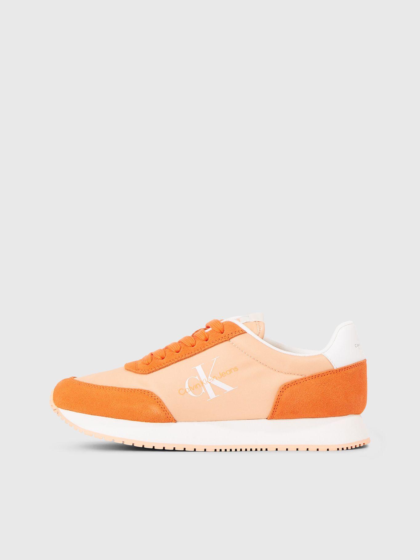 Zapatilla Retro Runner Naranjo Calvin Klein-5