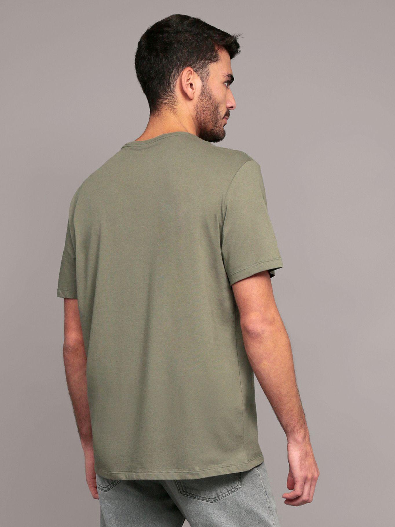 Polera Repeat Layered Verde Calvin Klein-3