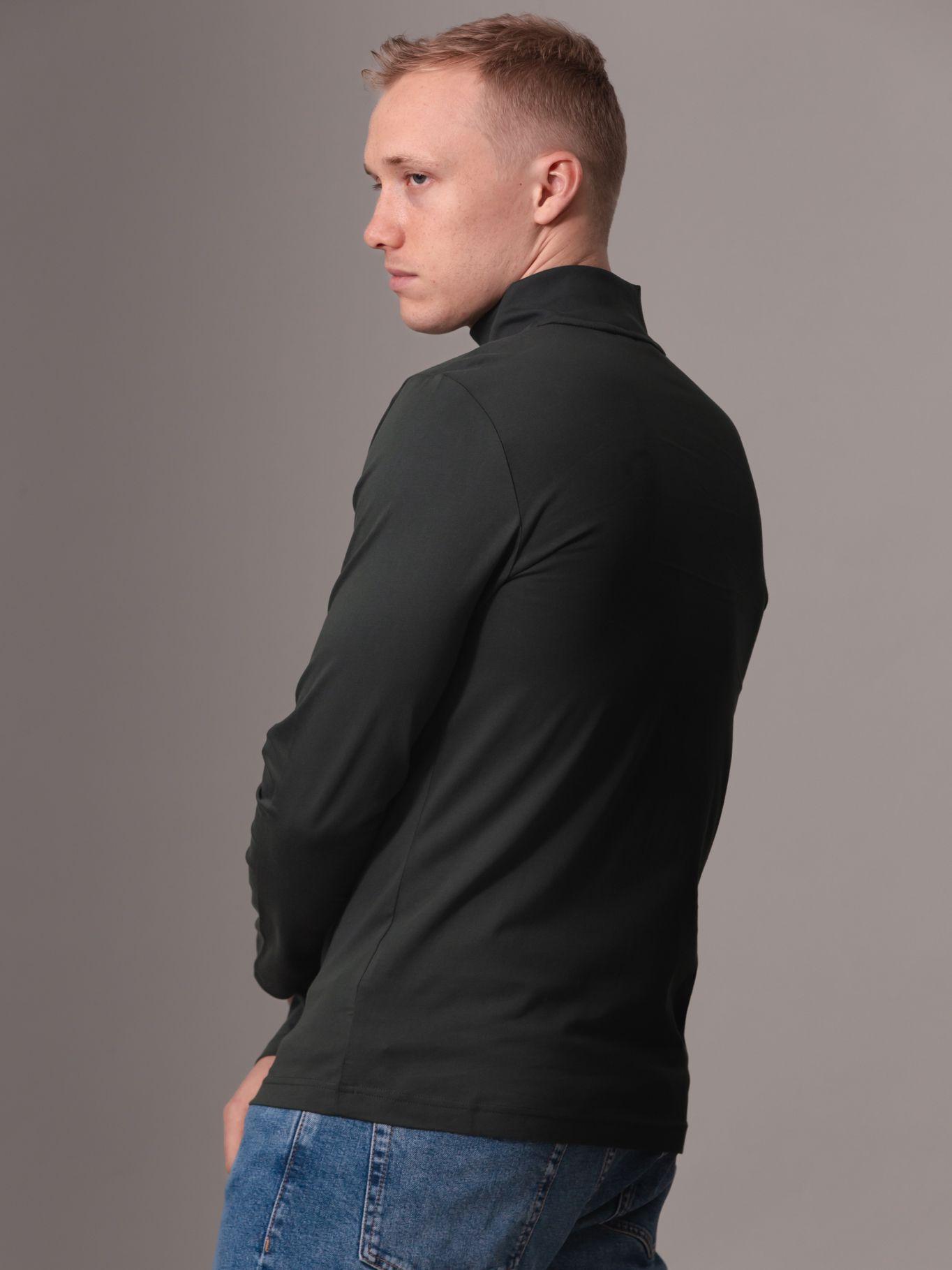 Polera LS con Cierre Liquid Touch Verde Calvin Klein-3