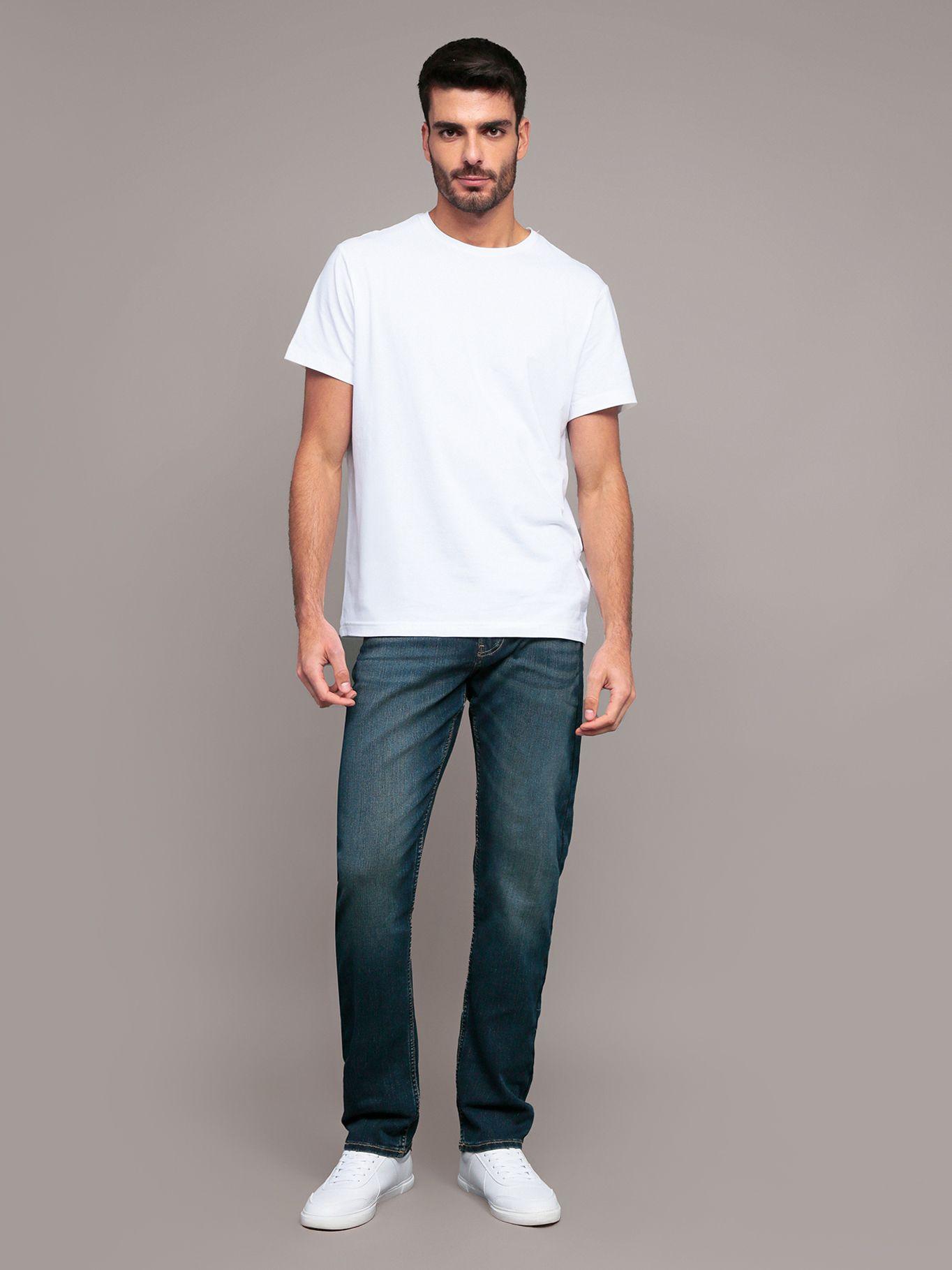Jeans recto avedon azul Calvin Klein-0