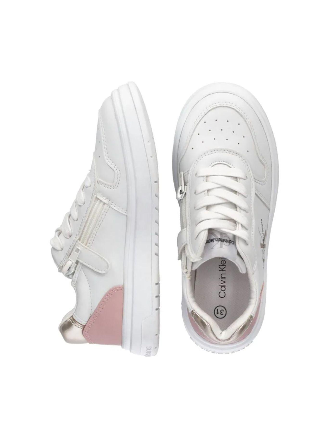 Zapatilla Low Cut Lace-Up Whit Blanco Calvin Klein-4