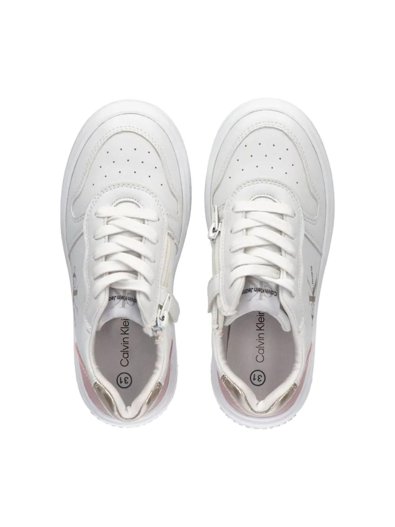 Zapatilla Low Cut Lace-Up Whit Blanco Calvin Klein-1