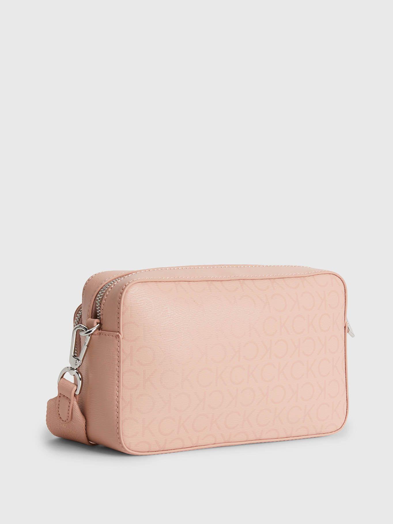 Bolso con bandolera grande reciclada Rosado Calvin Klein-1