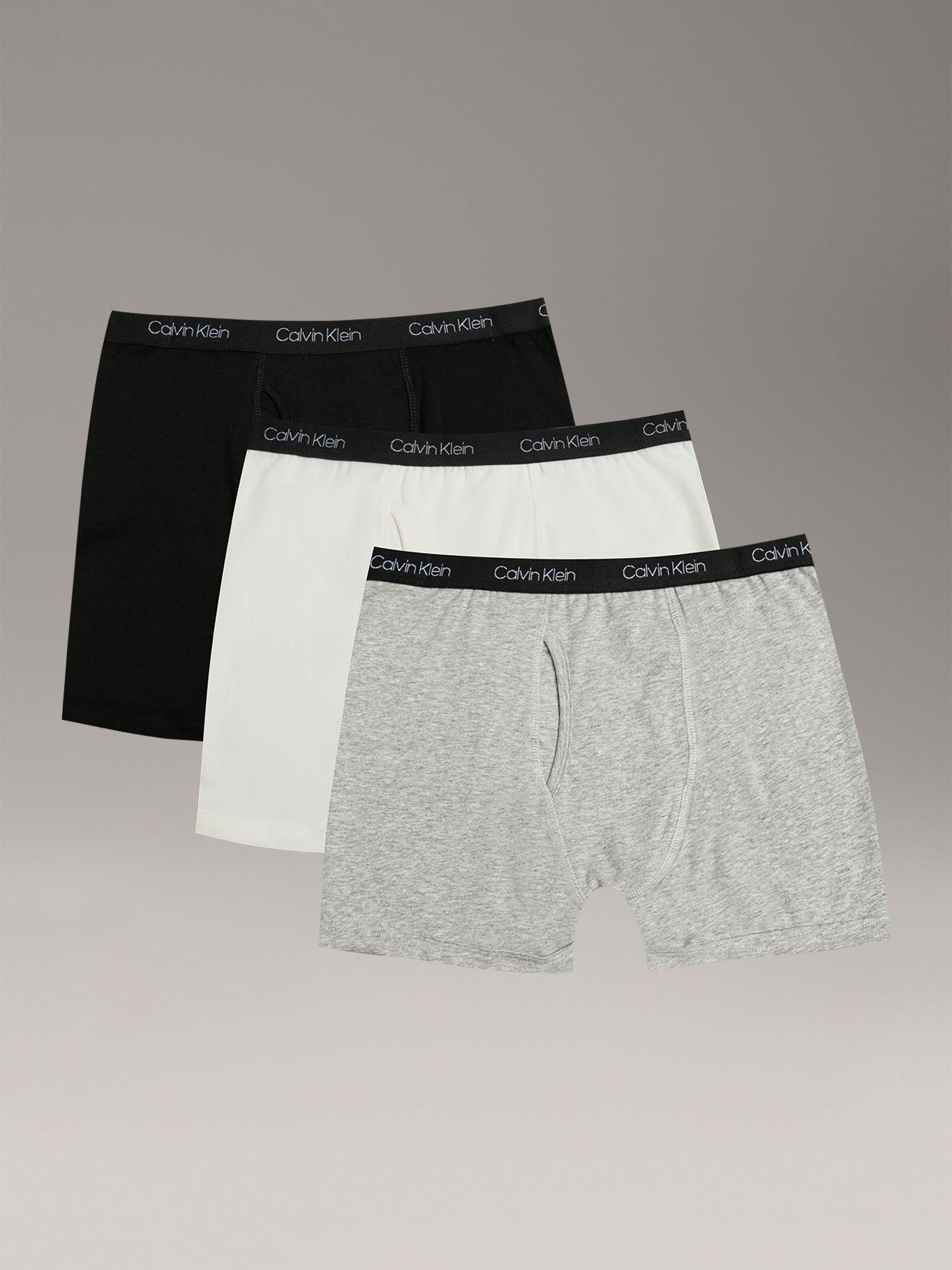 Pack 3 Boxérs Stretch  Niño Multicolor Calvin Klein-0