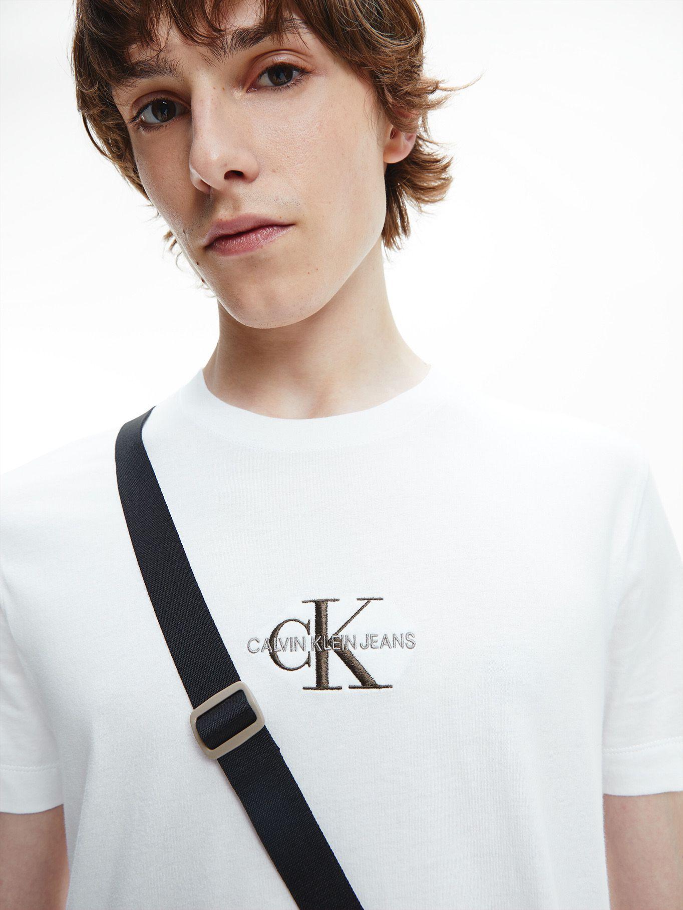 Polera New Iconic Essential Blanco Calvin Klein-3