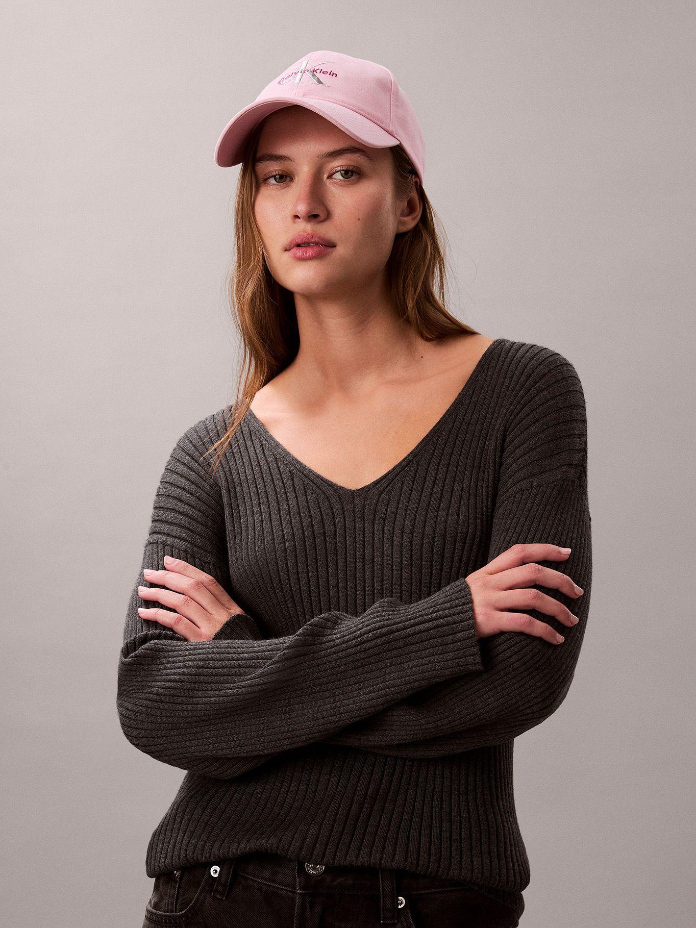 Jockey de Algodón Monologo Bordado Rosado Calvin Klein-3
