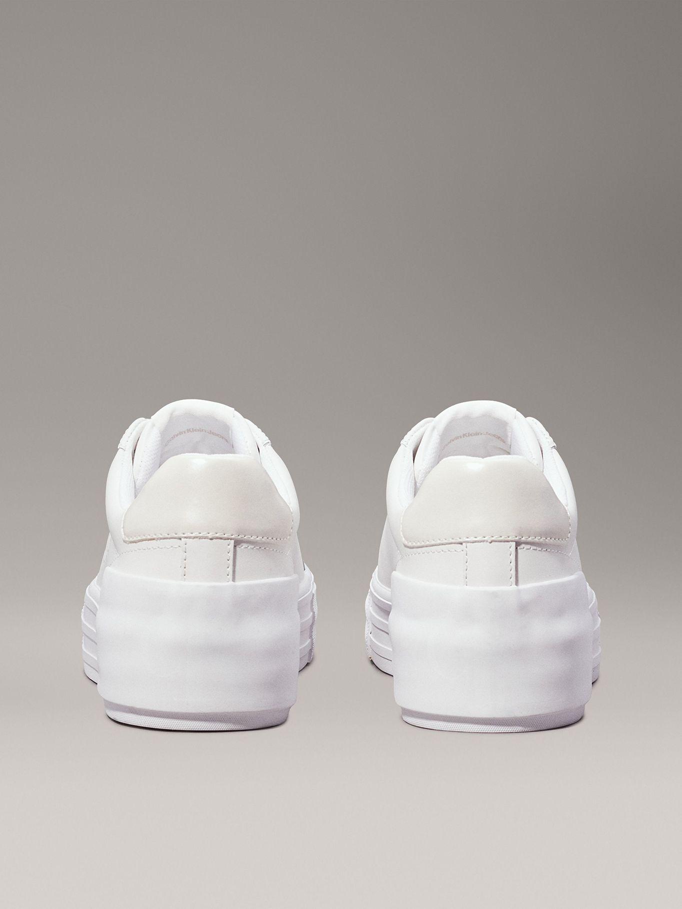 Zapatillas de Cuero Vulc Flatform Blanco Calvin Klein-1