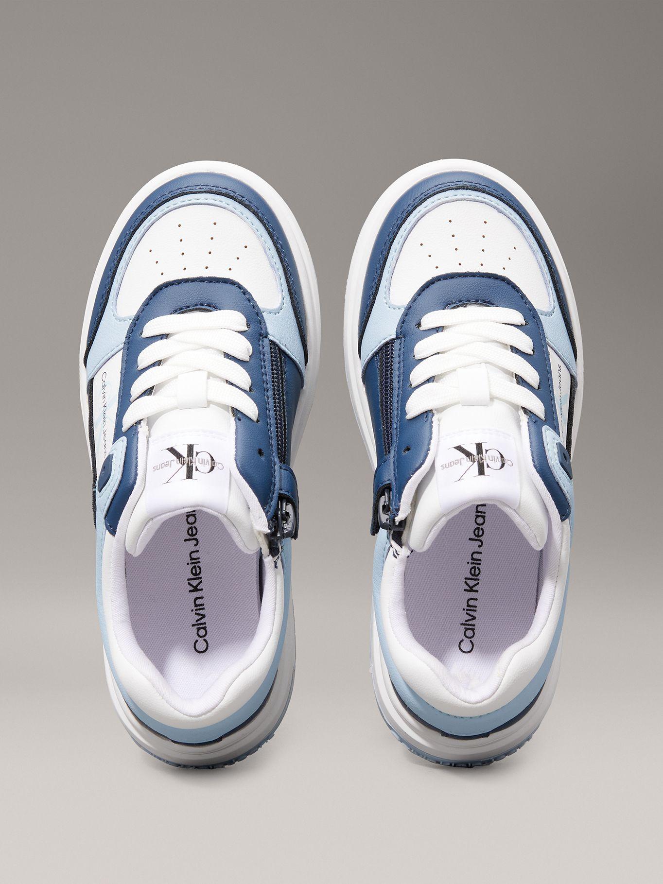 Zapatillas Niño Low Cut Lace-Up Azul Calvin Klein-2