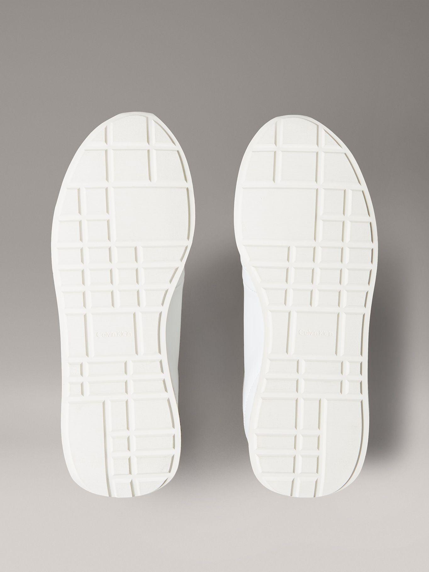 Zapatillas Retro en Cuero Blanco Calvin Klein Hombre-3