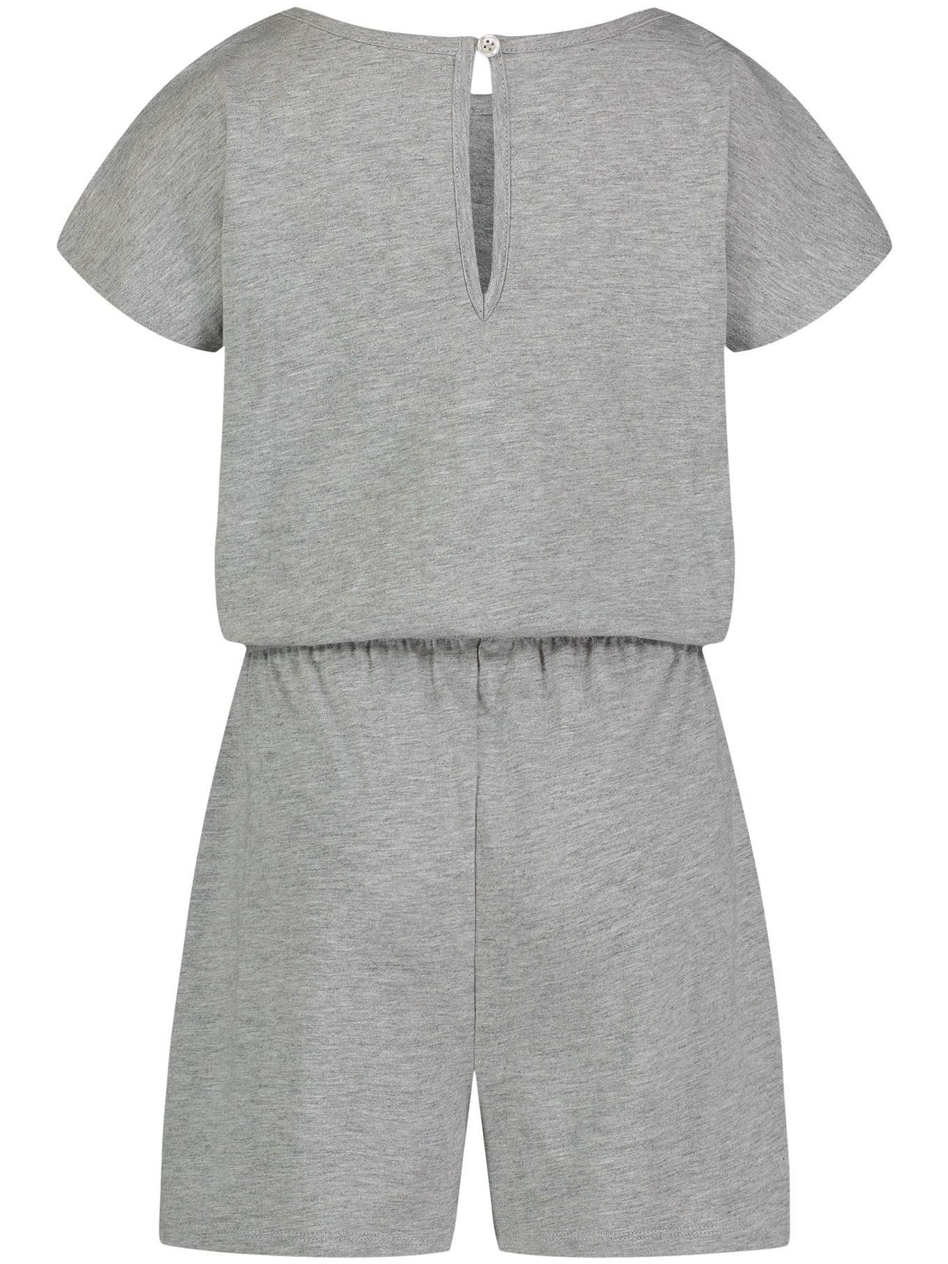 Enterito Logo Romper Gris Calvin Klein-1
