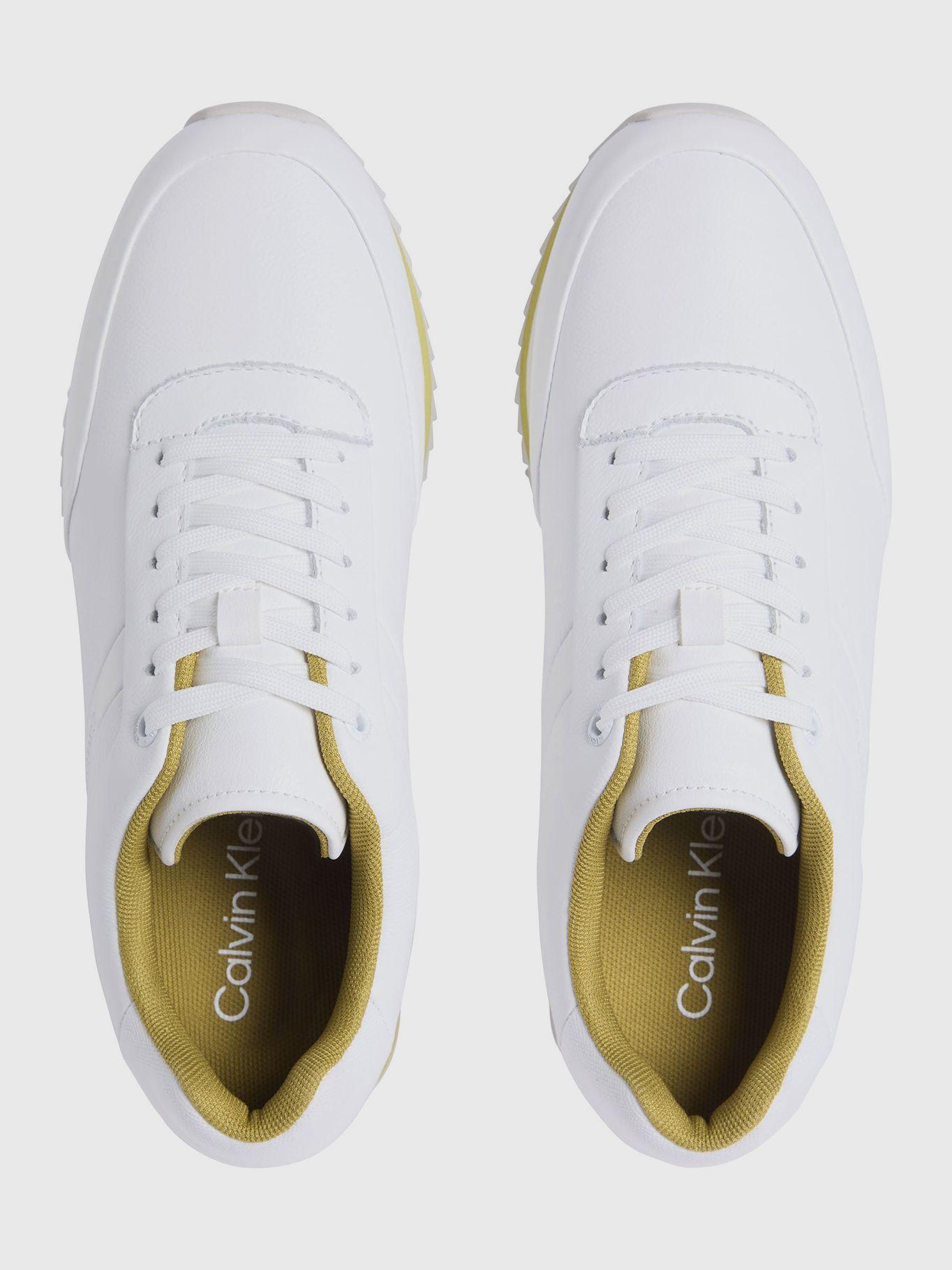 Zapatillas Runner Lace Up Blanco YAF Calvin Klein Mujer-2