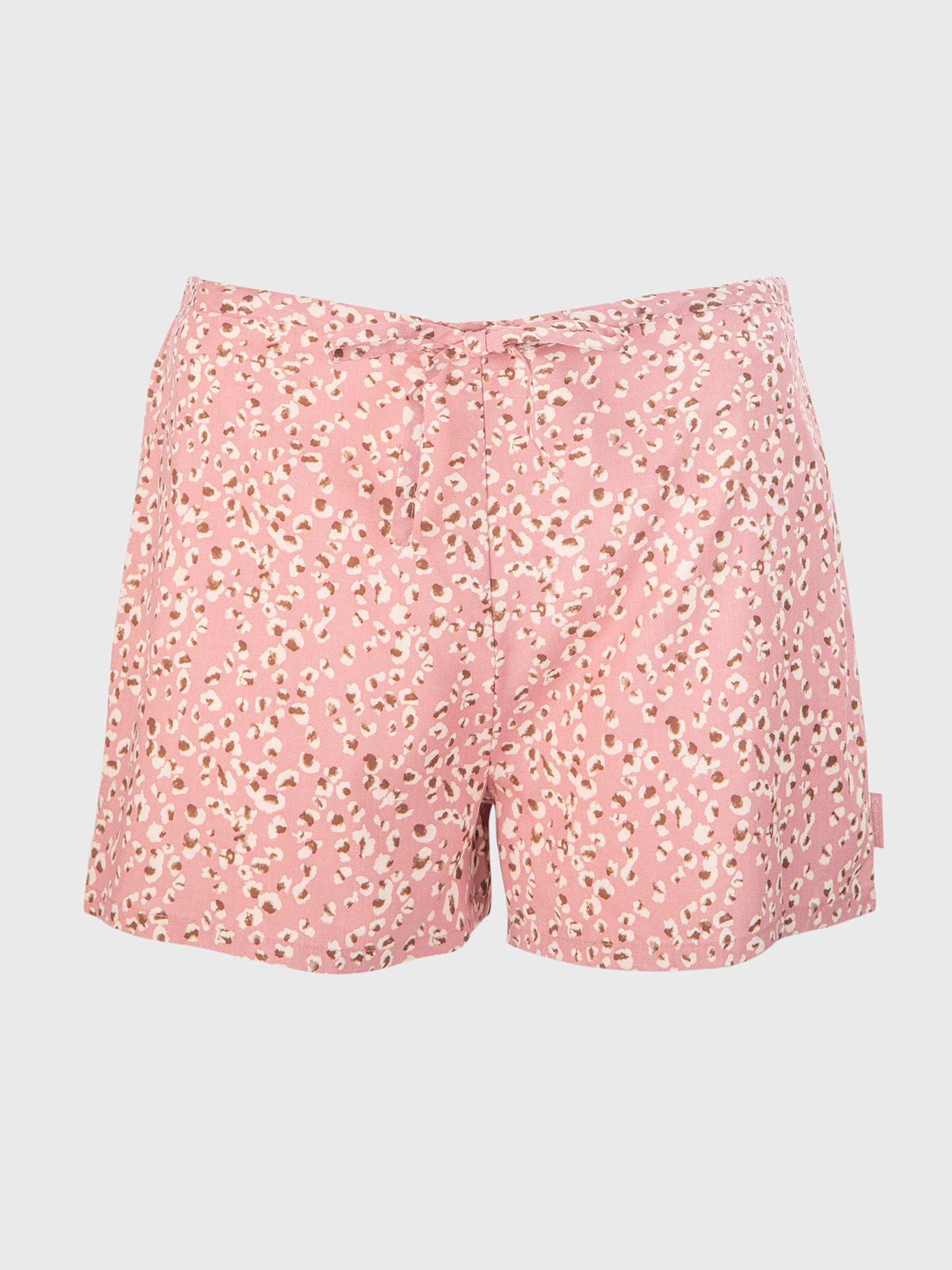 Short Pijama Viscose Rosa Calvin Klein-0