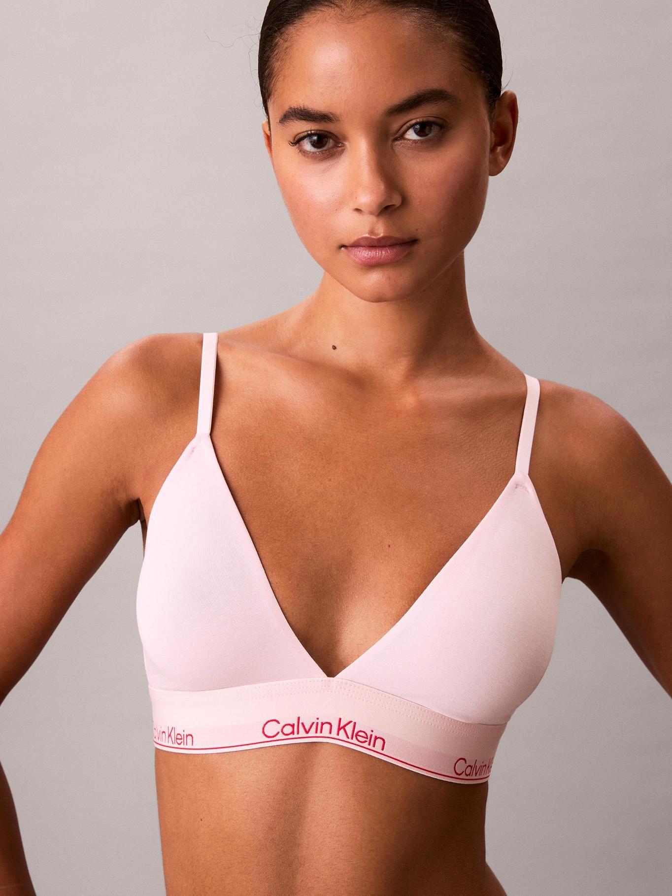Bralette Icon Cotton Modal Rosado Calvin Klein-5
