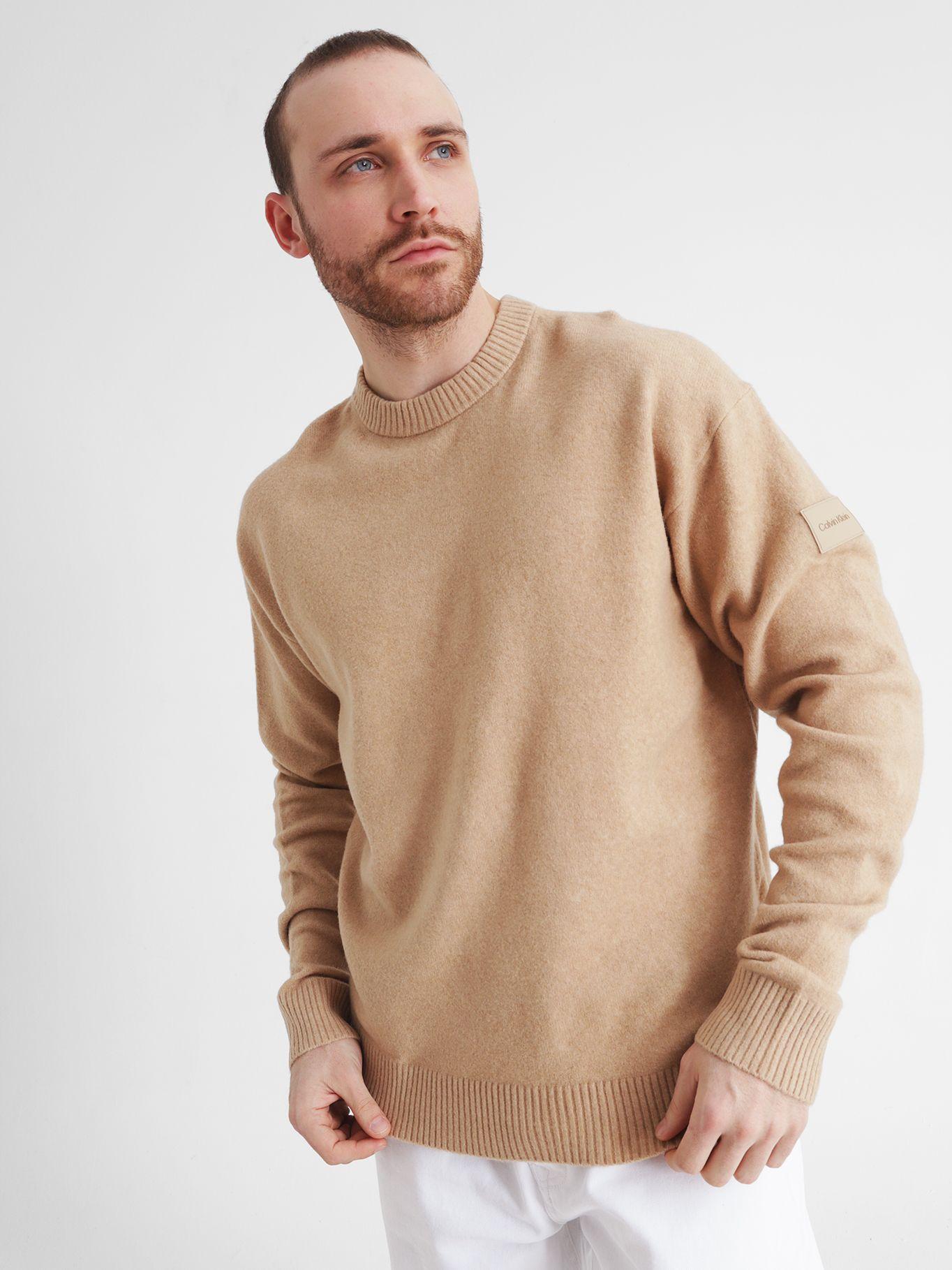 Súeter Lycra Blend Comfort Beige PF2 Calvin Klein-0