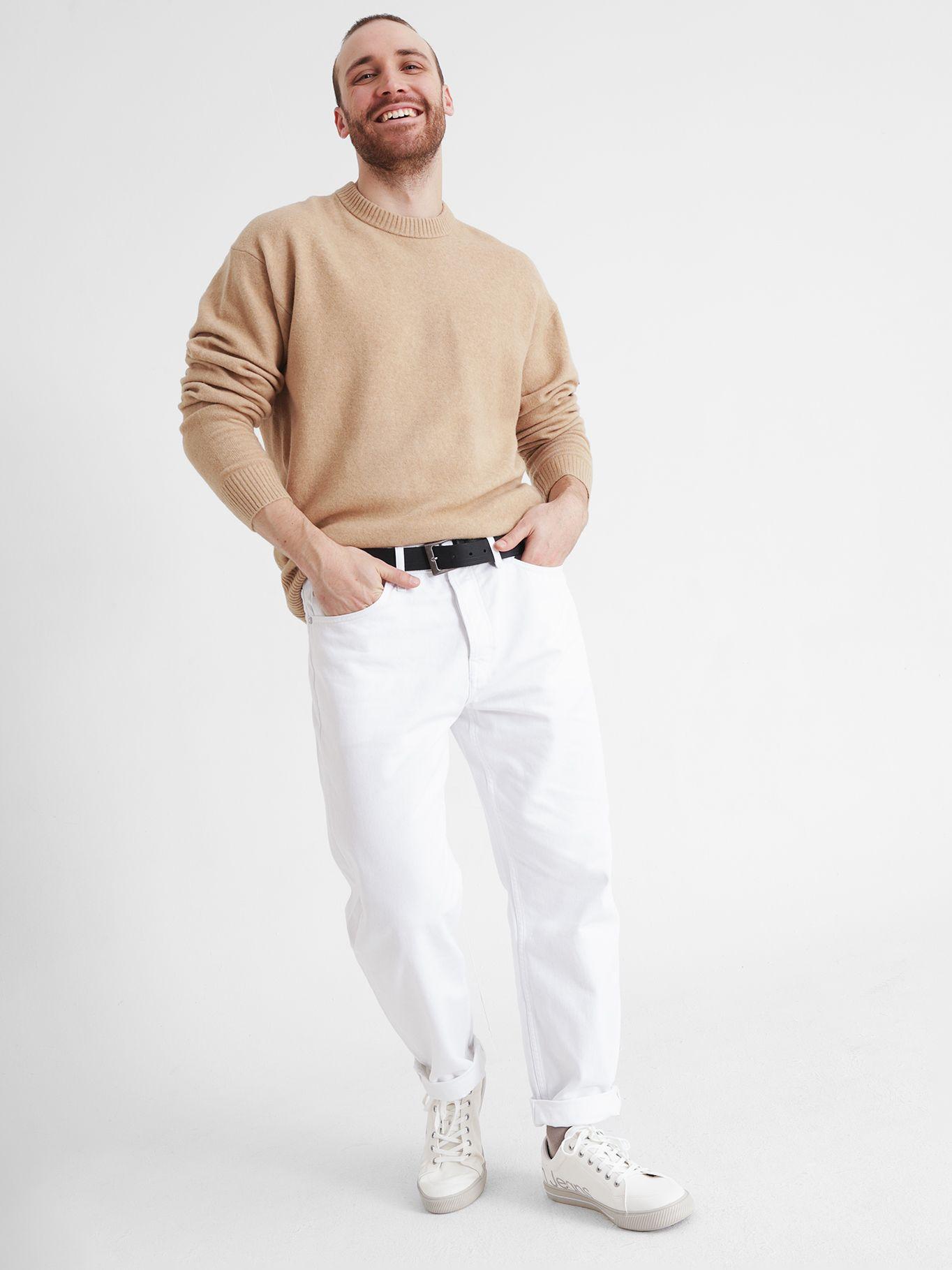 Súeter Lycra Blend Comfort Beige PF2 Calvin Klein-3