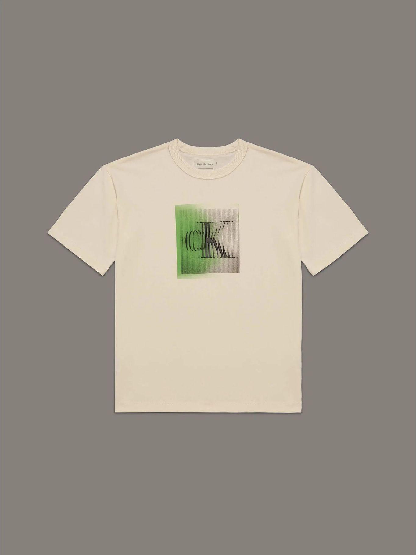 Polera Niño Shifted Ck Verde Calvin Klein-0