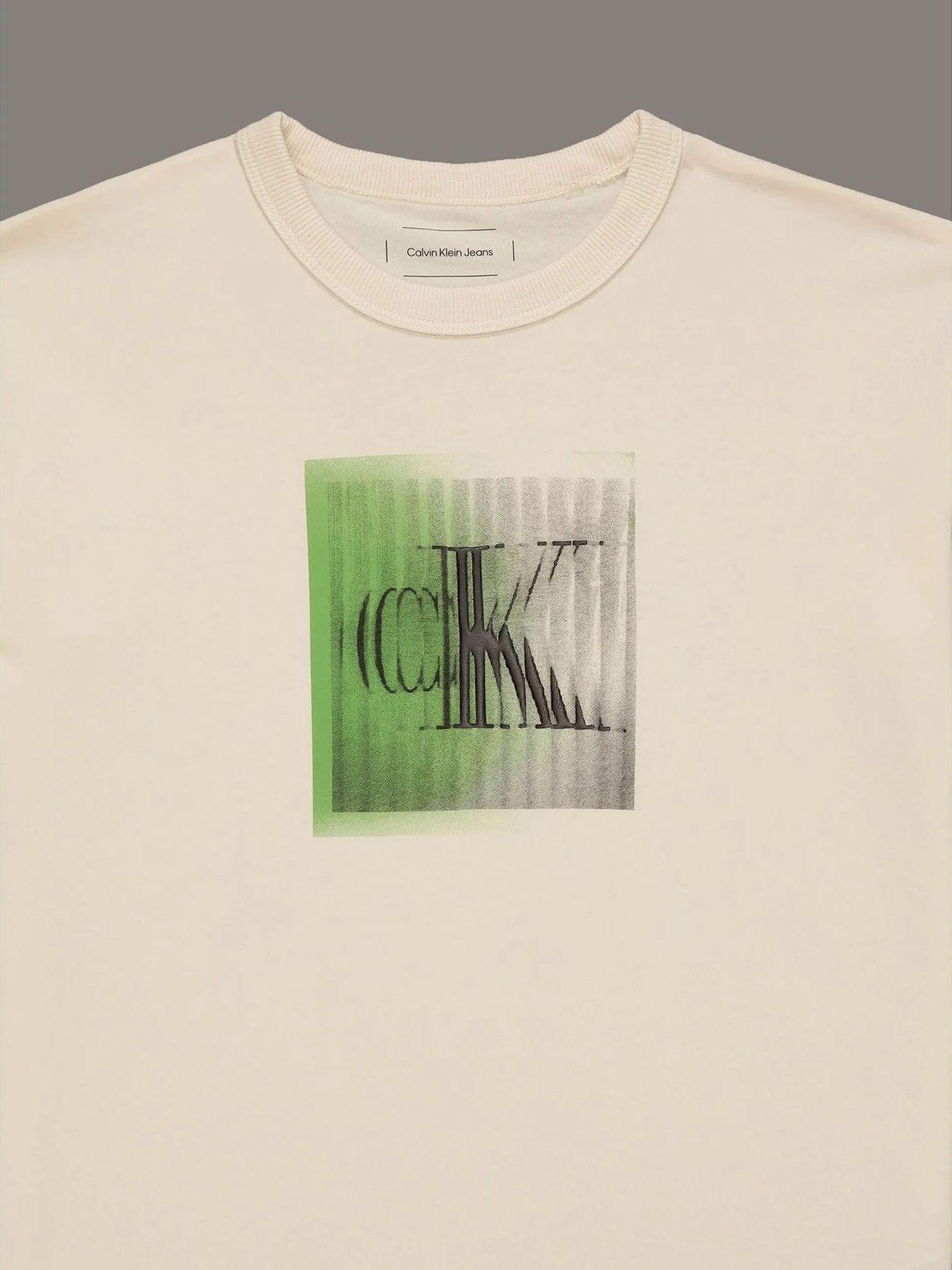 Polera Niño Shifted Ck Verde Calvin Klein-2