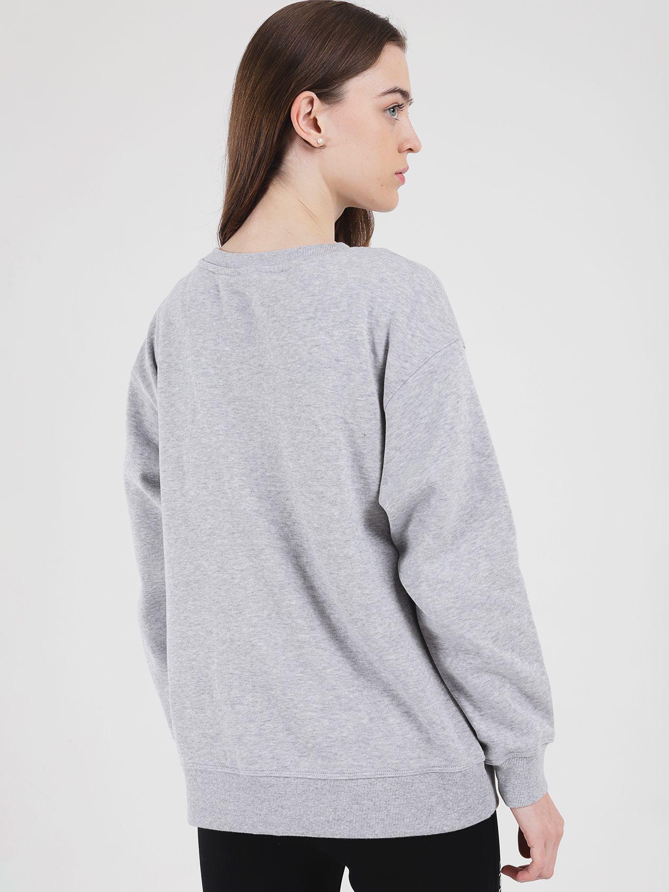 Polerón Stacked Logo Gris Calvin Klein-1