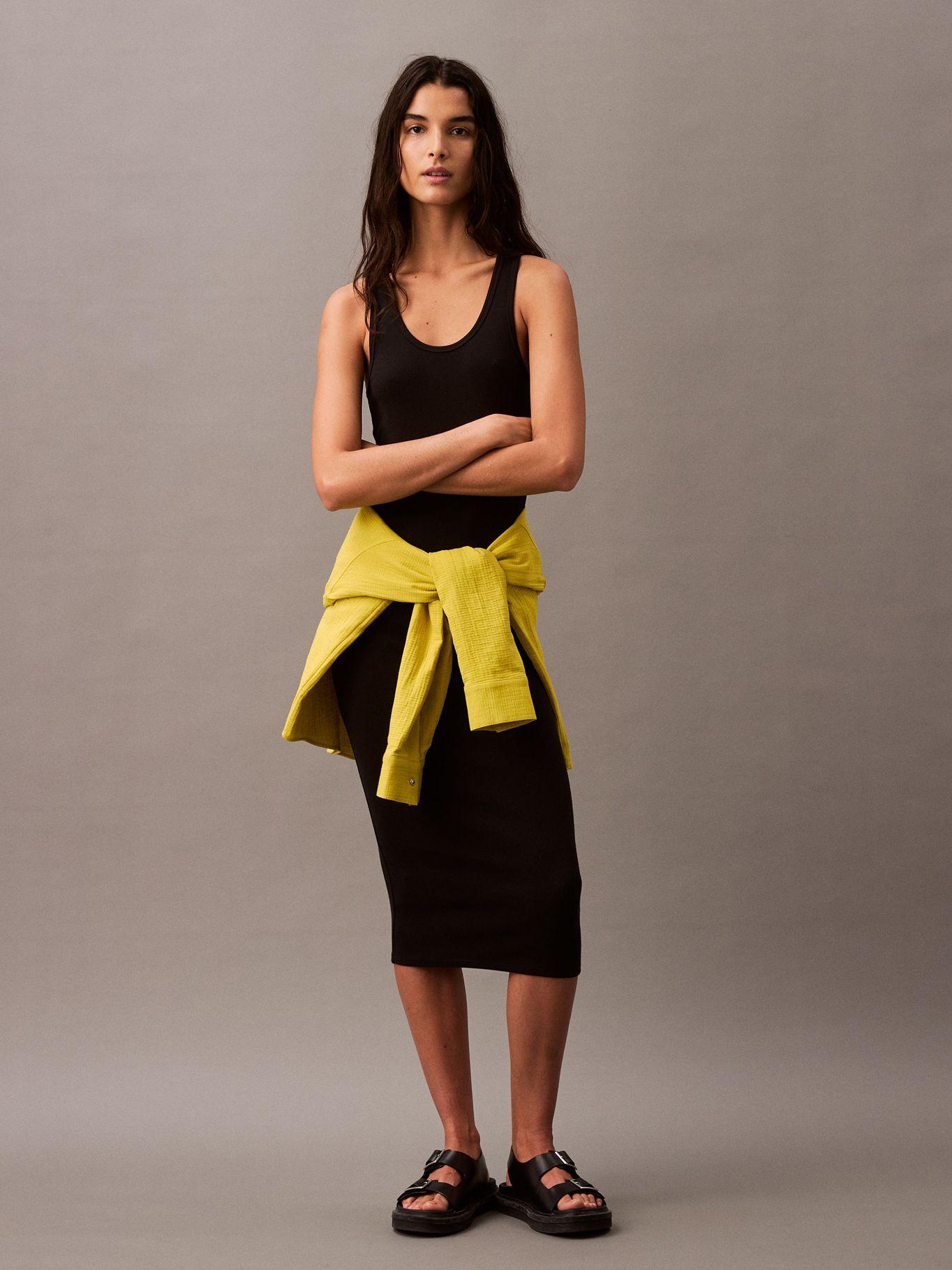 Vestido Hero Contour Negro Calvin Klein-5
