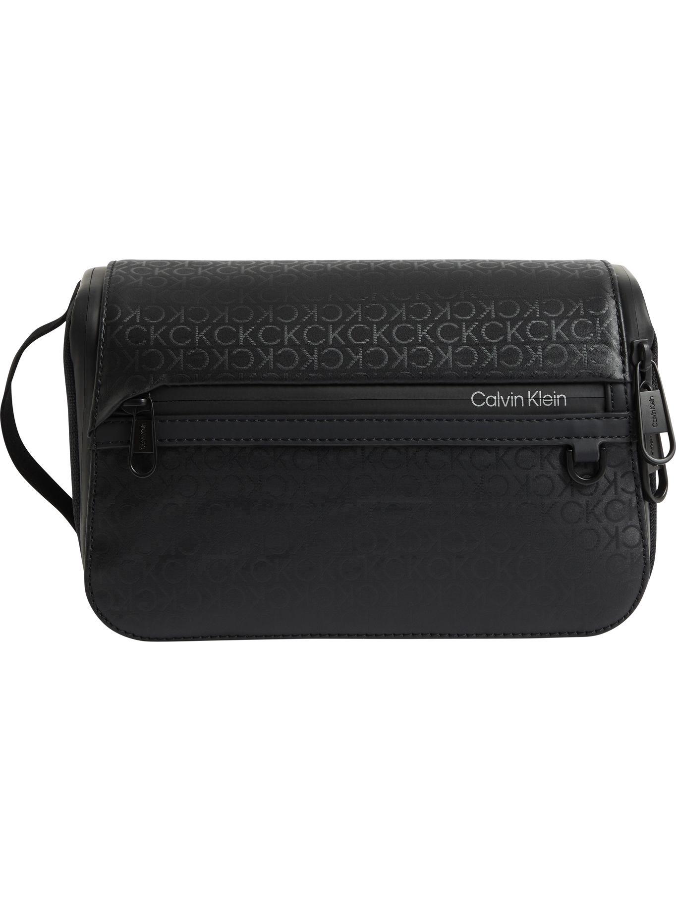 Neceser con monograma CK Negro Calvin Klein-0