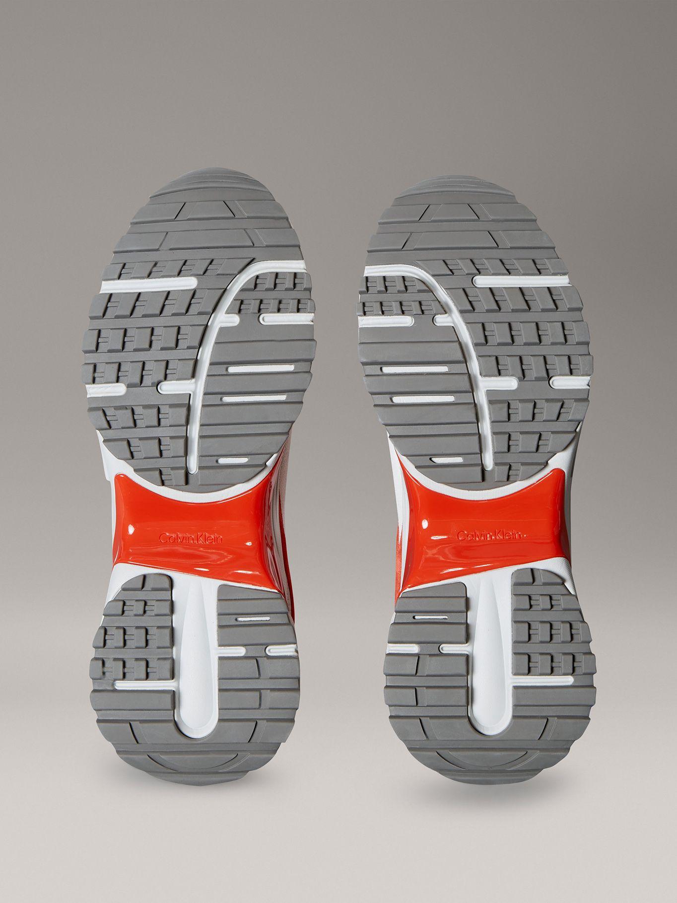 Zapatillas Materiales Combinados Blanco Calvin Klein-3