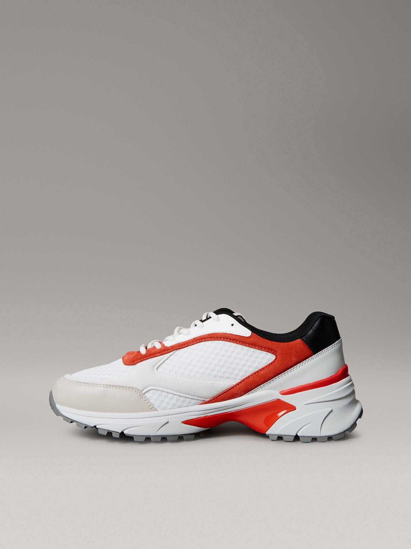 Zapatillas Materiales Combinados Blanco Calvin Klein-5