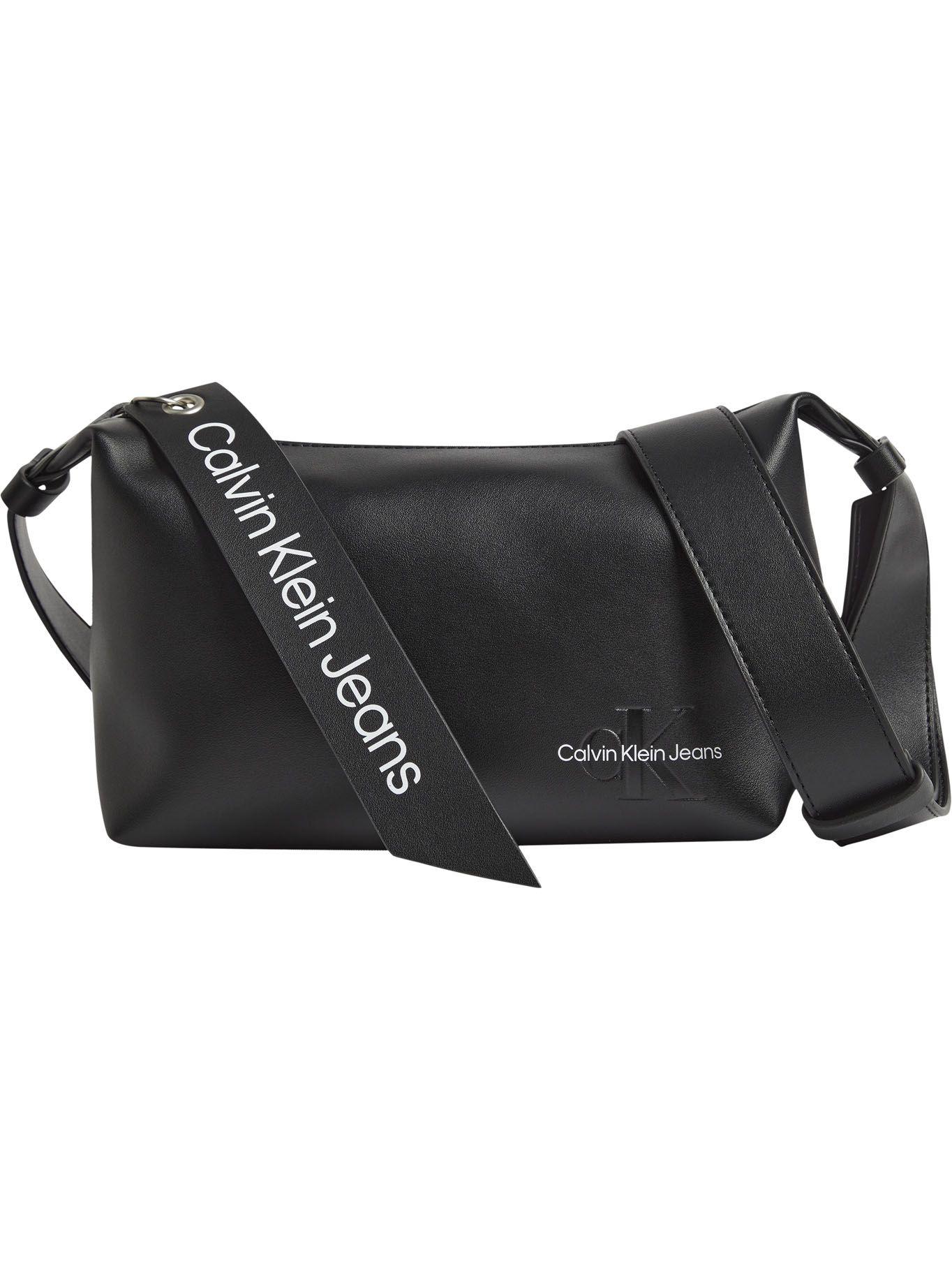 Bolso bandolera con logo Negro Calvin Klein K60K610552-BDS-0