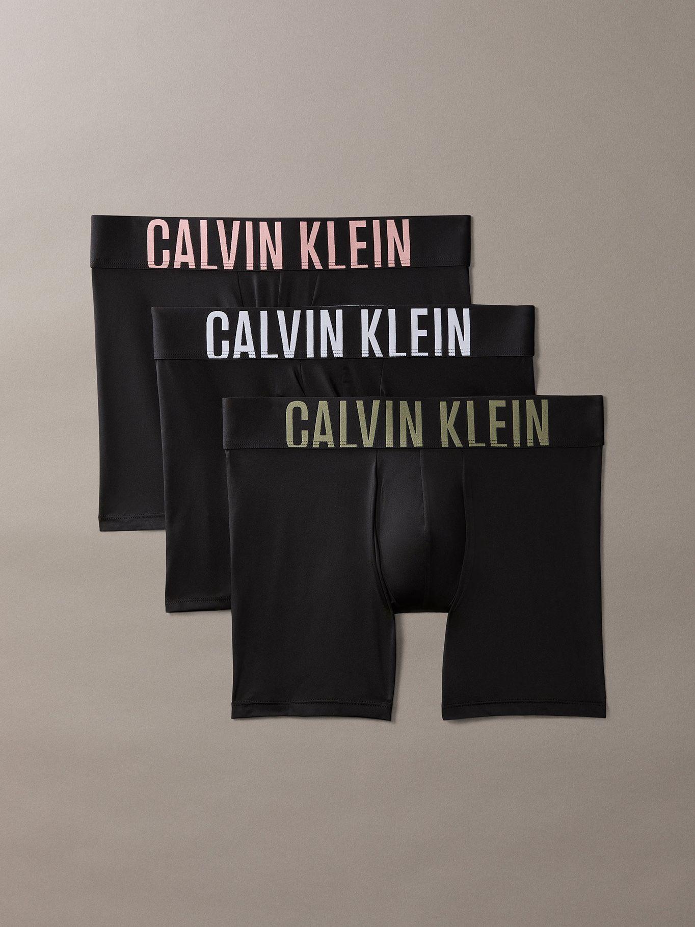 Pack de 3 Bóxers Brief Intense Power Negro Calvin Klein-0