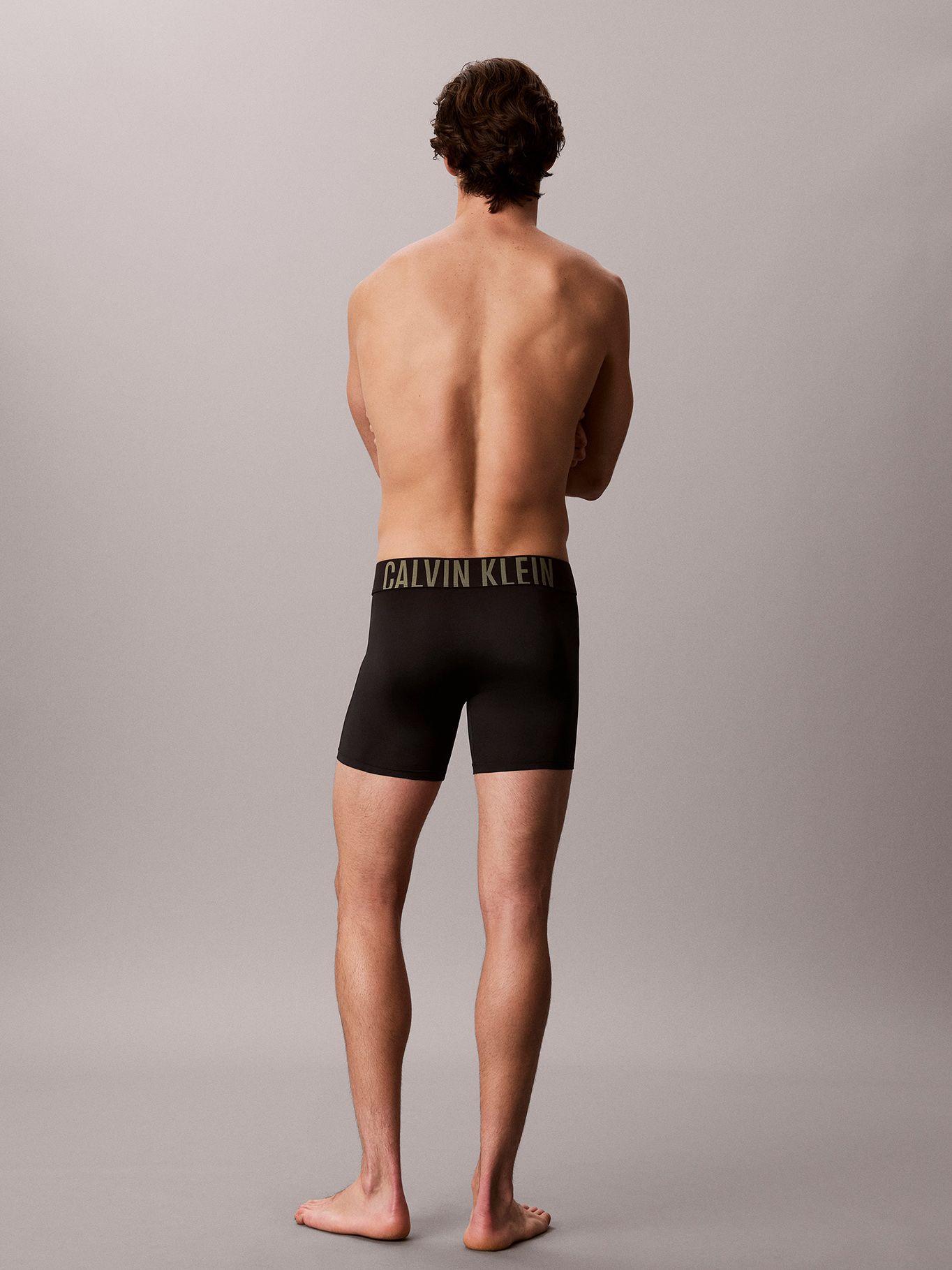 Pack de 3 Bóxers Brief Intense Power Negro Calvin Klein-3