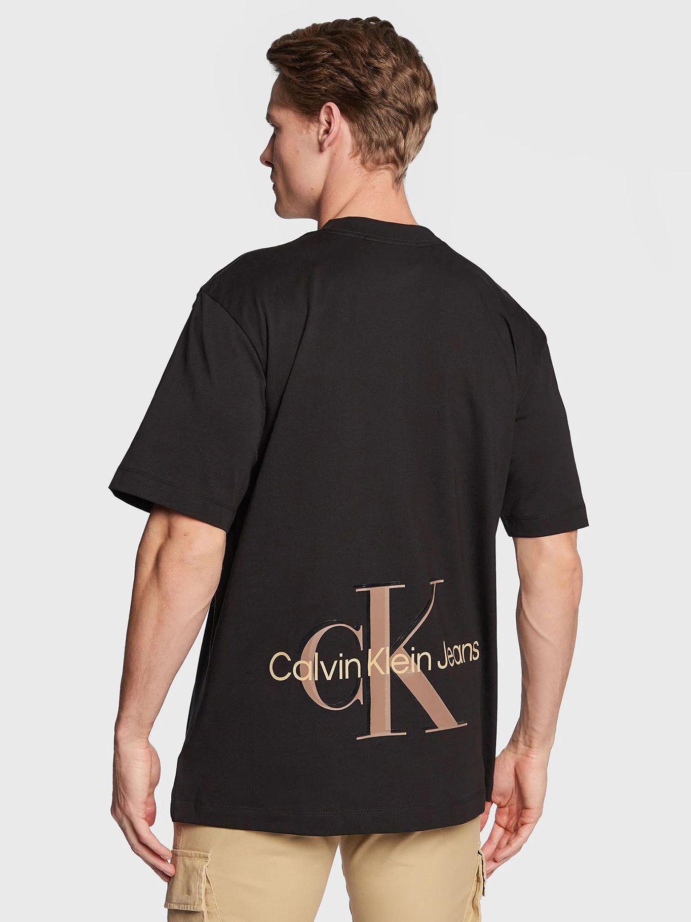 Camiseta con logo Negro Calvin Klein J30J322507-BEH-2