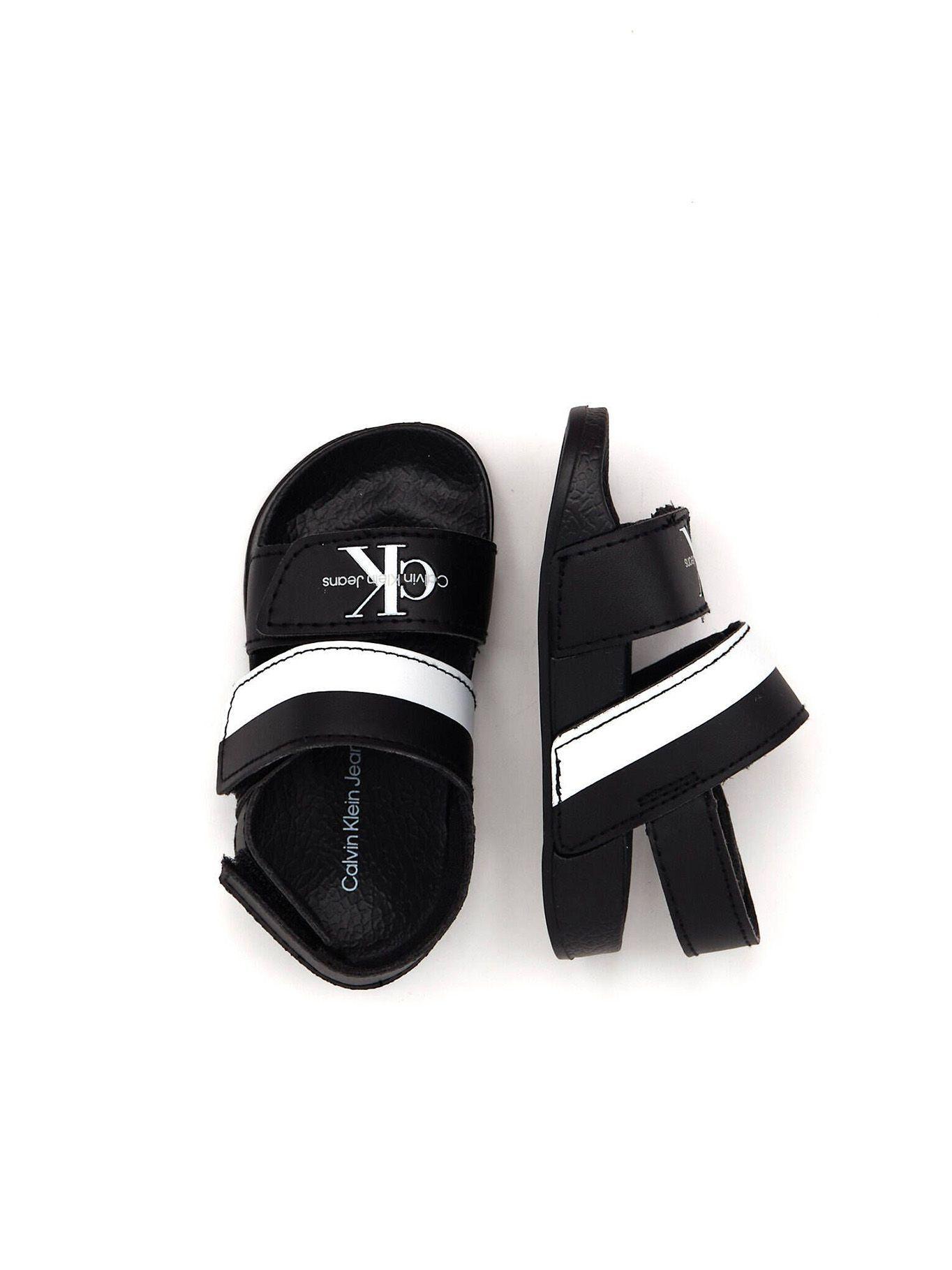 Sandalia Velcro Black Negro Calvin Klein-1