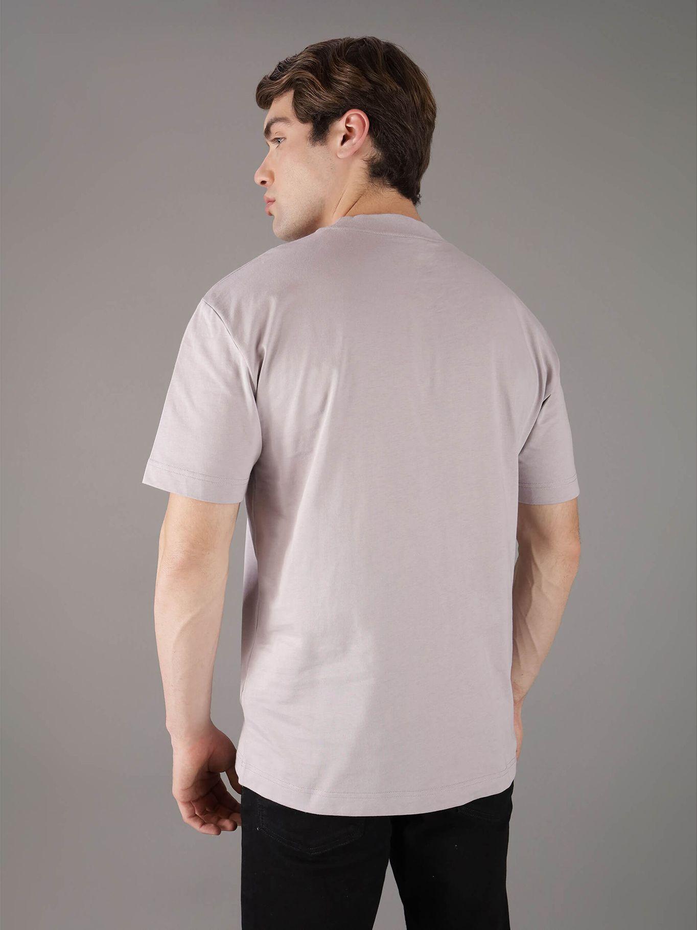 Polera Embroidered Box Gris Calvin Klein-2