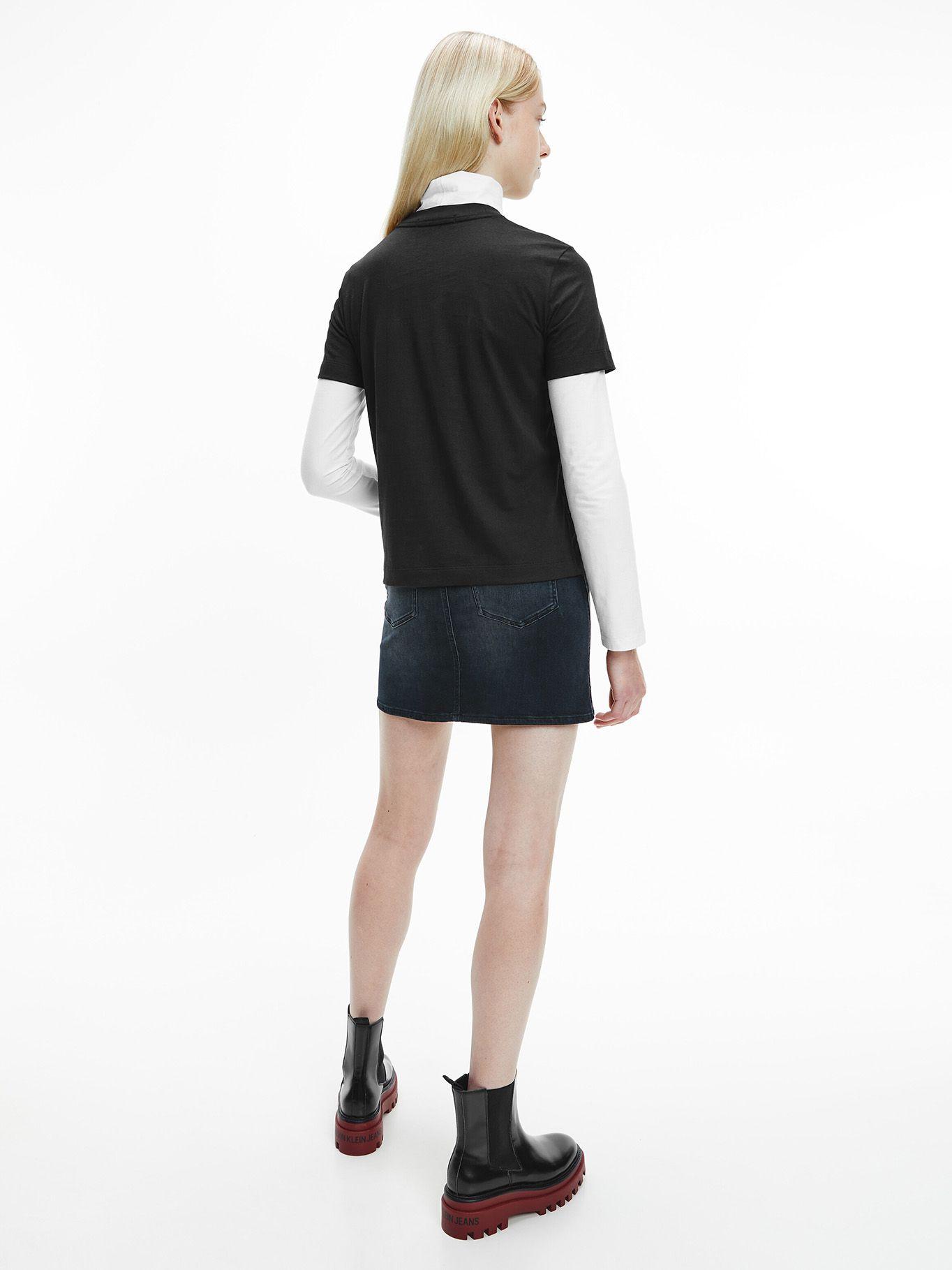 Polera Monogram Tape Negro Calvin Klein-2