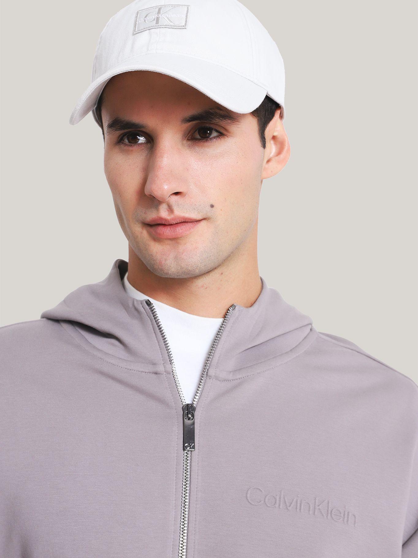 Polerón con Cierre Embossed Gris Calvin Klein-3