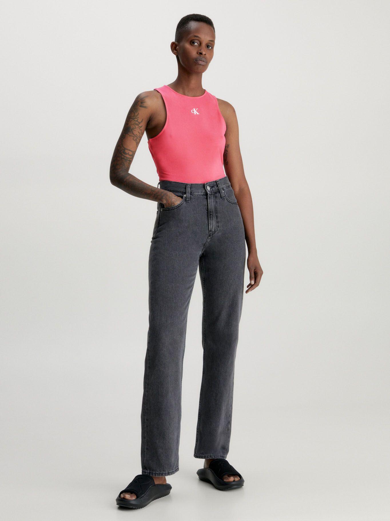 Blusa Monologo Racer Rosado Calvin Klein-1