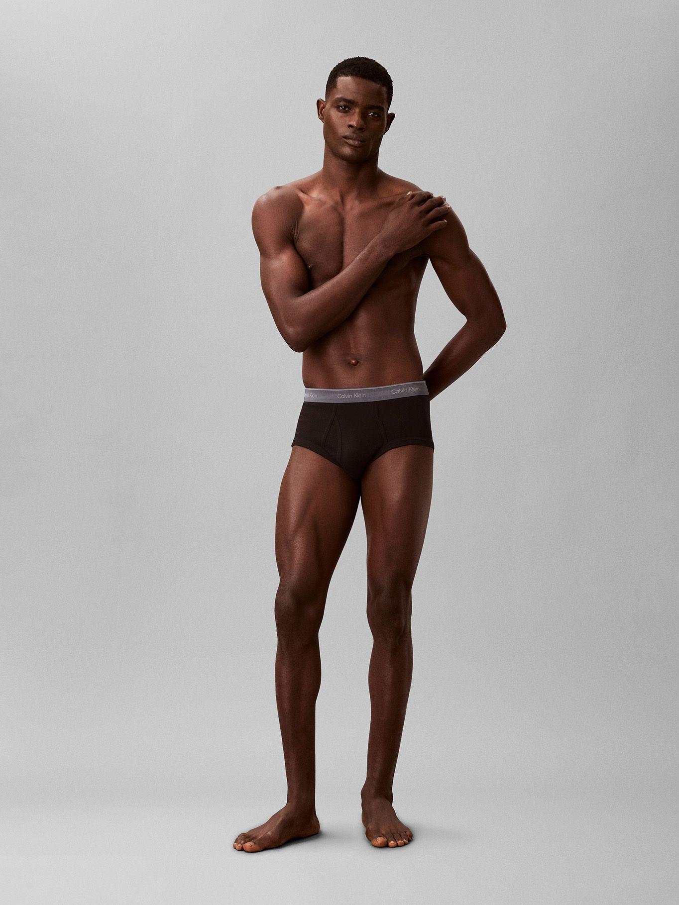 Pack De 5 Slips Cotton Classics Negro Calvin Klein-2