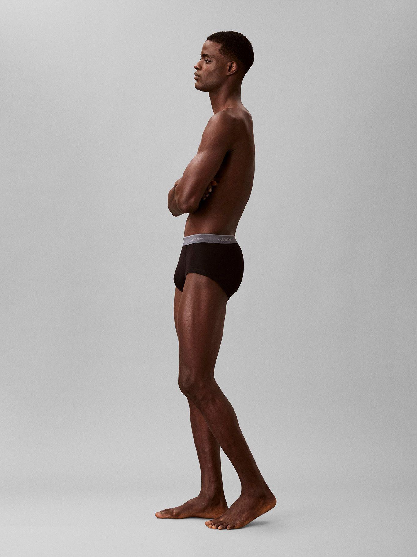 Pack De 5 Slips Cotton Classics Negro Calvin Klein-4
