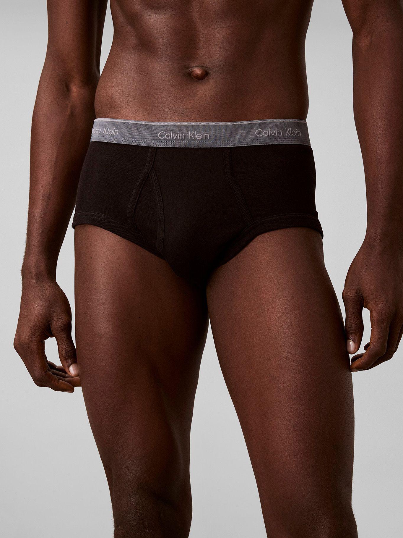 Pack De 5 Slips Cotton Classics Negro Calvin Klein-5