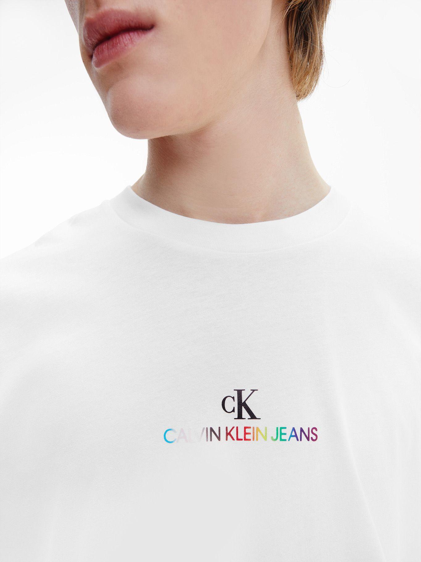 Polera Pride Big Logo Blanco Calvin Klein-2