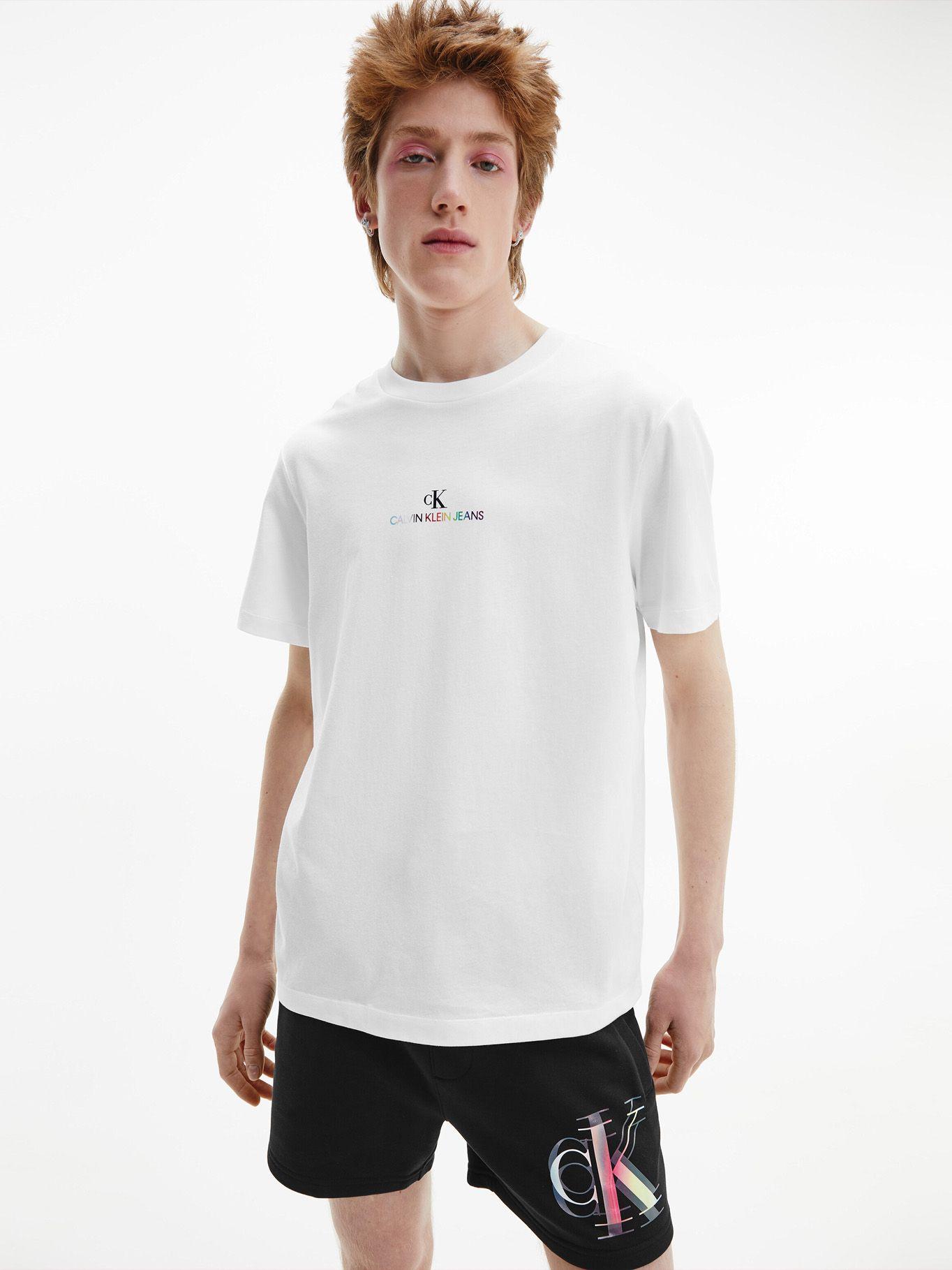 Polera Pride Big Logo Blanco Calvin Klein-3