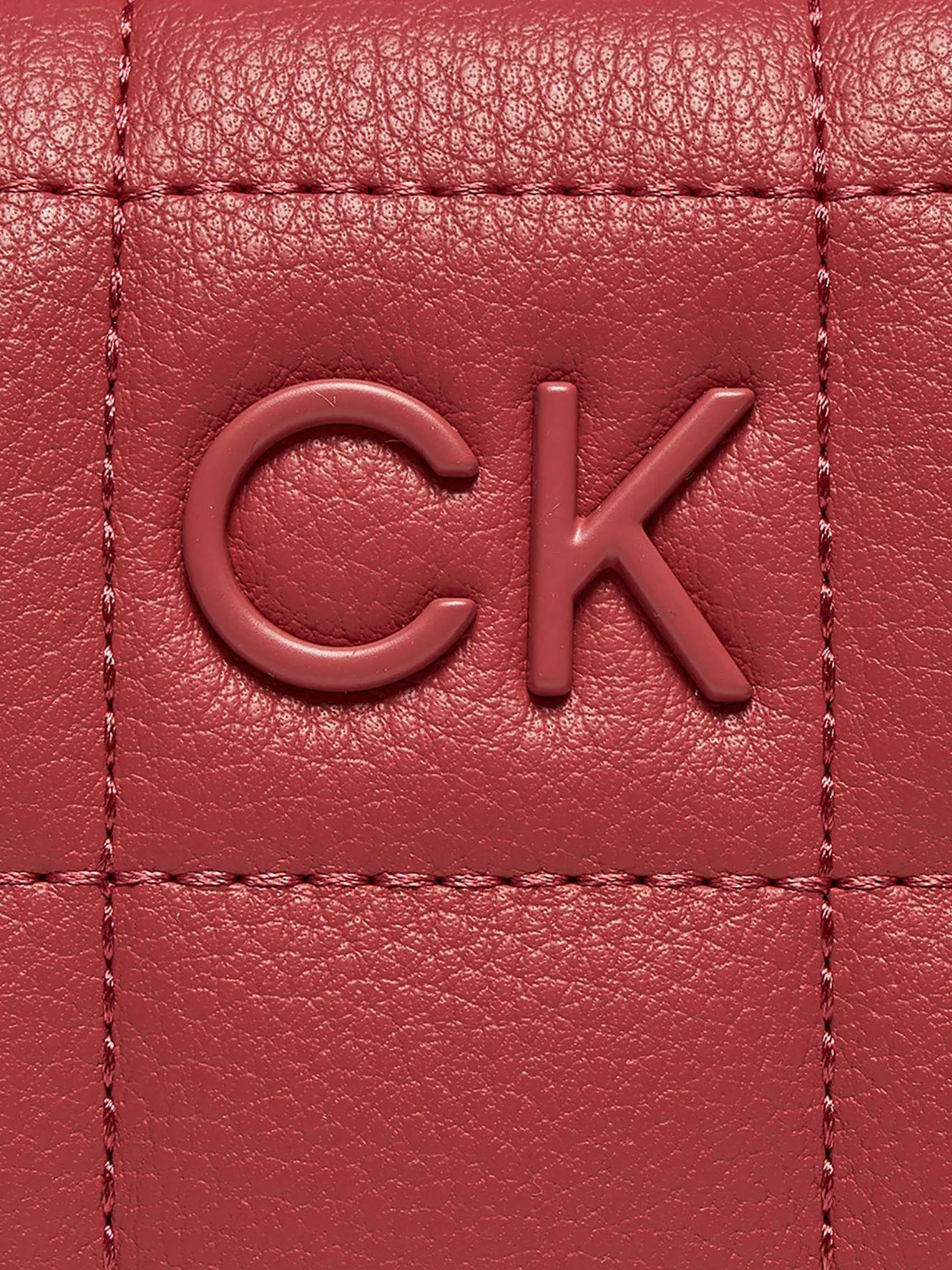 Bandolera Square Quilt Rojo Calvin Klein-3