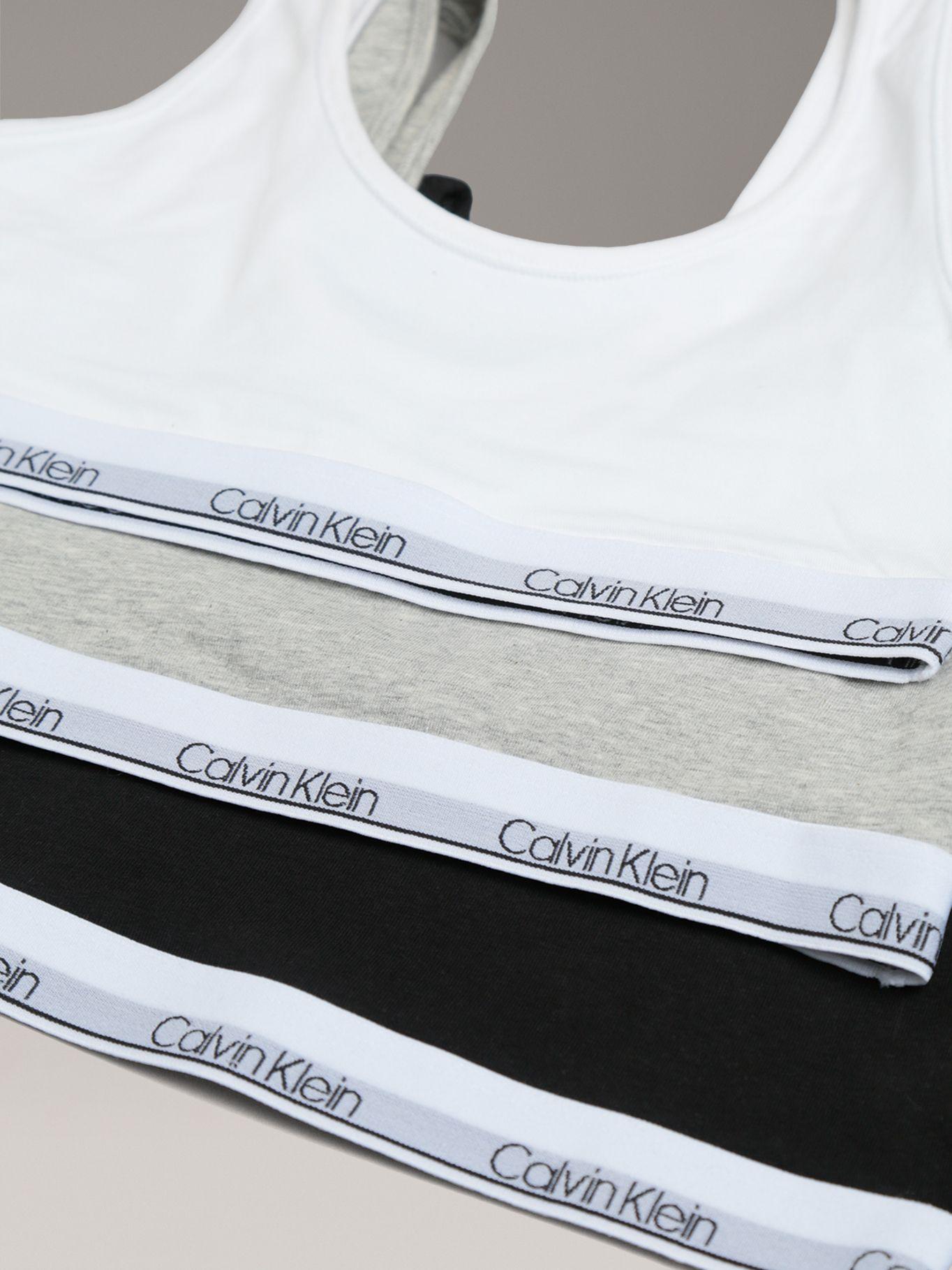 Pack 3 Bralettes p Niña Multicolor 703 Calvin Klein-3